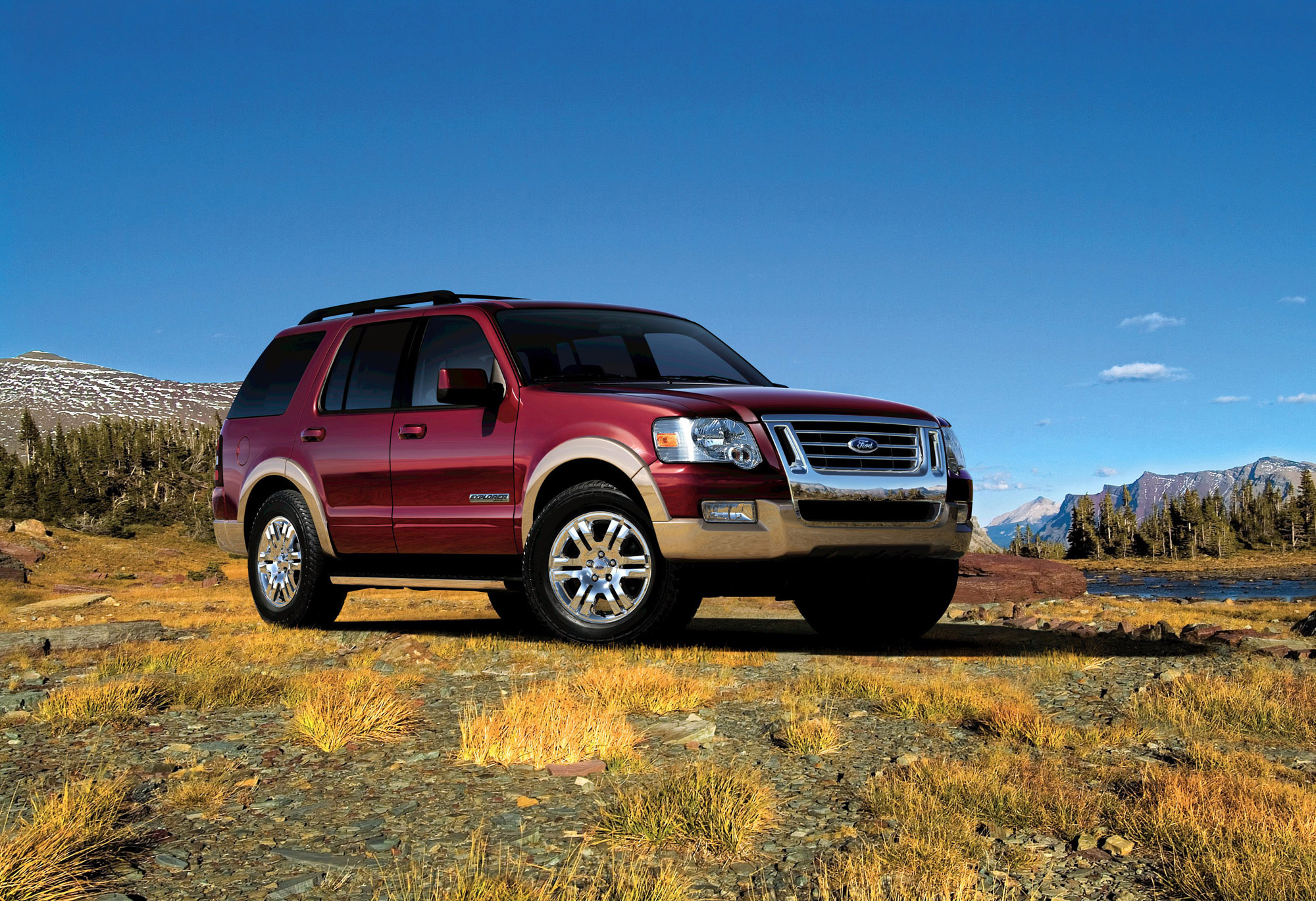 Ford Explorer, 2008 model, HD picture, Car specifications, 2000x1370 HD Desktop