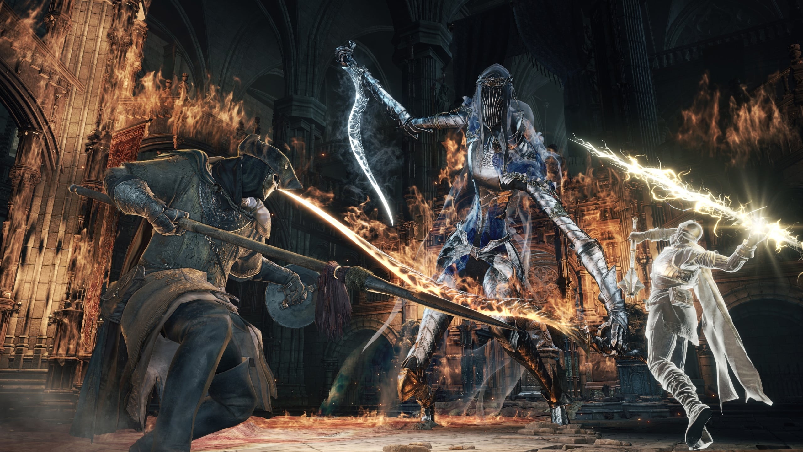 Dancer of the Boreal Valley, Ashen One, White Phantom, HD Desktop wallpaper