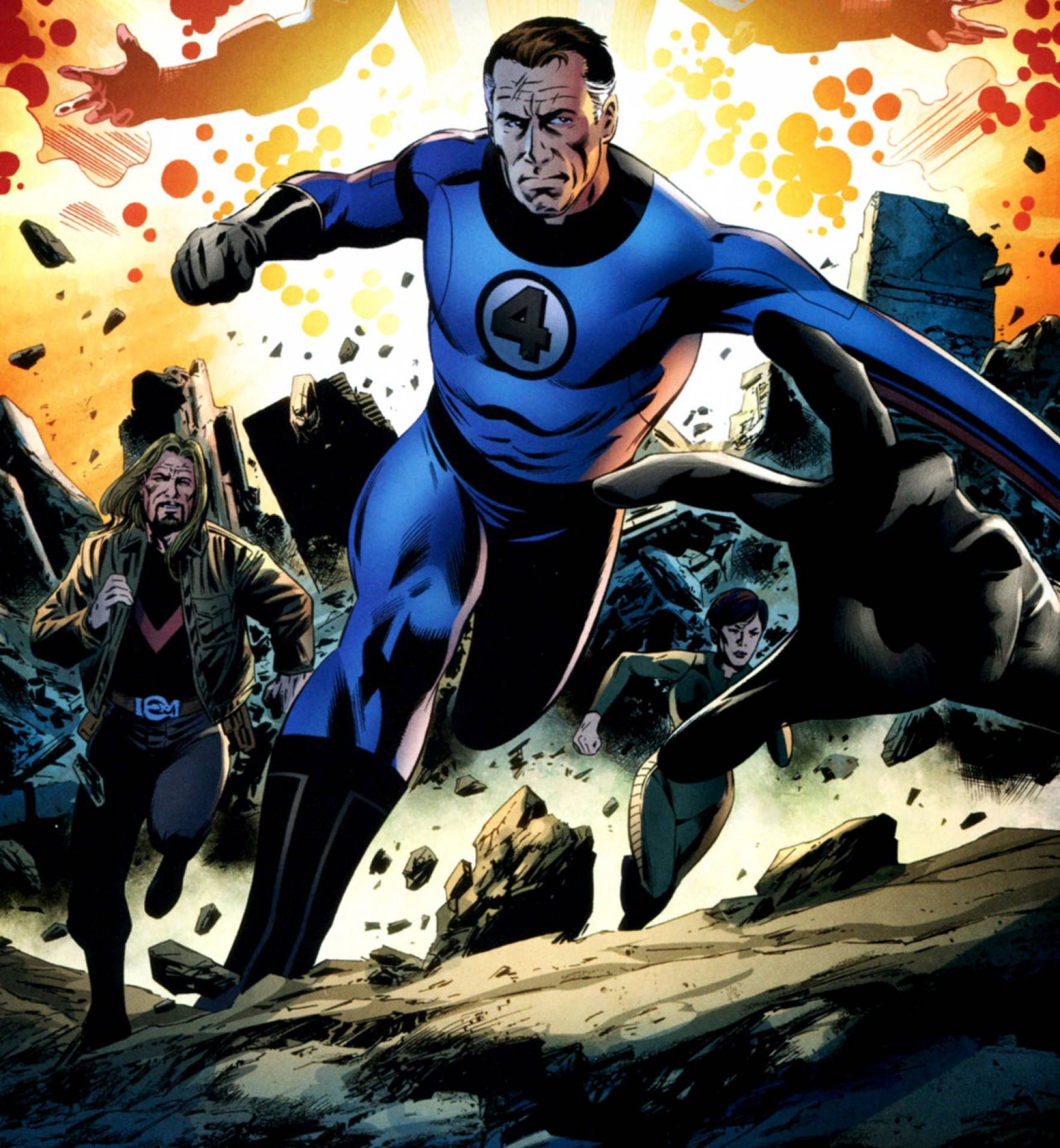 Comics character, Elastic powers, Fantastic superhero, Reed Richards, 1780x1920 HD Phone