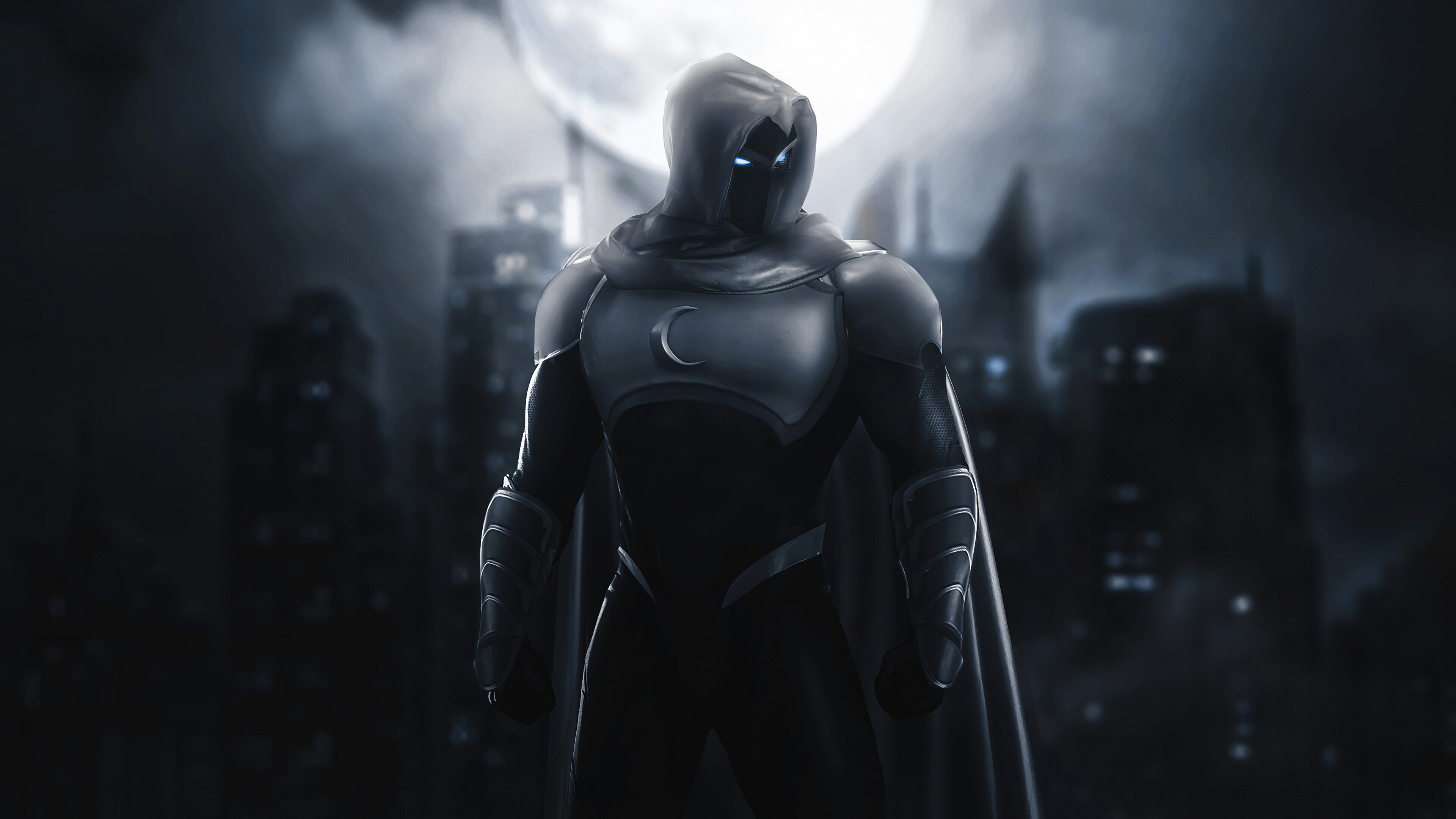 Moon knight, Knights Wallpaper, 3840x2160 4K Desktop