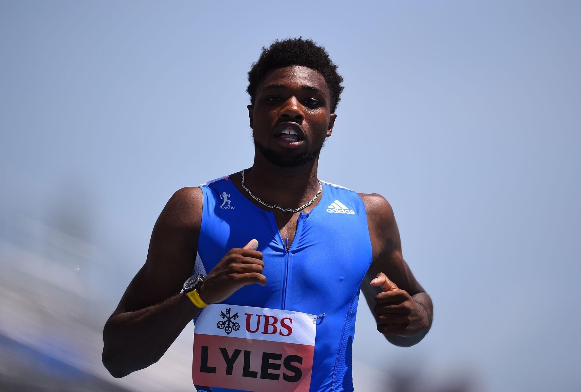 Noah Lyles, World record controversy, Sprinting sensation, Speed anomaly, 1920x1300 HD Desktop