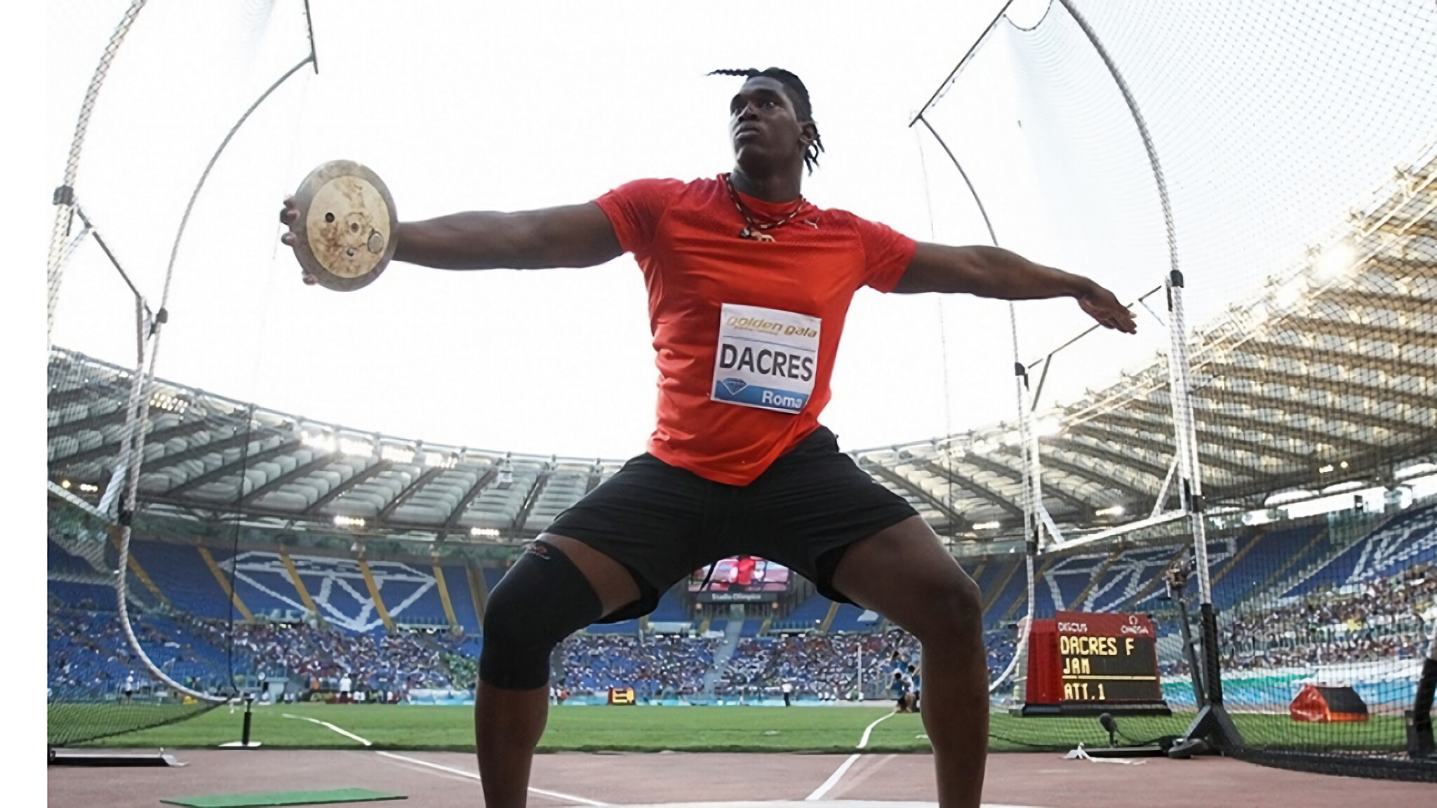 Fedrick Dacres, Discus throwing sensation, Record-breaking performances, Track and field, 2050x1160 HD Desktop