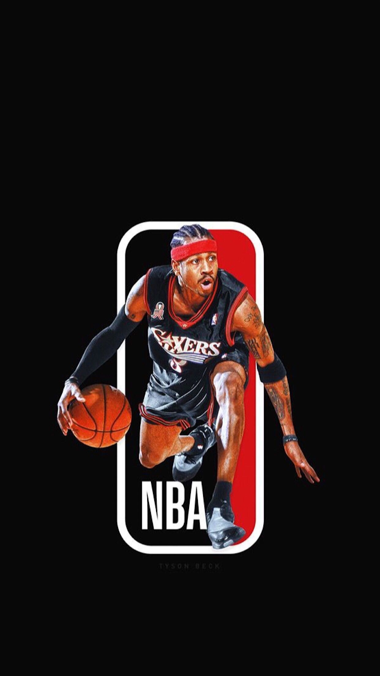 Allen Iverson, NBA Wallpaper, 1250x2210 HD Phone