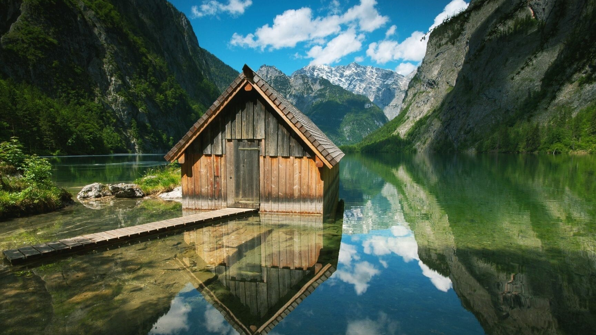 Obersee Lake, Germany Wallpaper, 1920x1080 Full HD Desktop