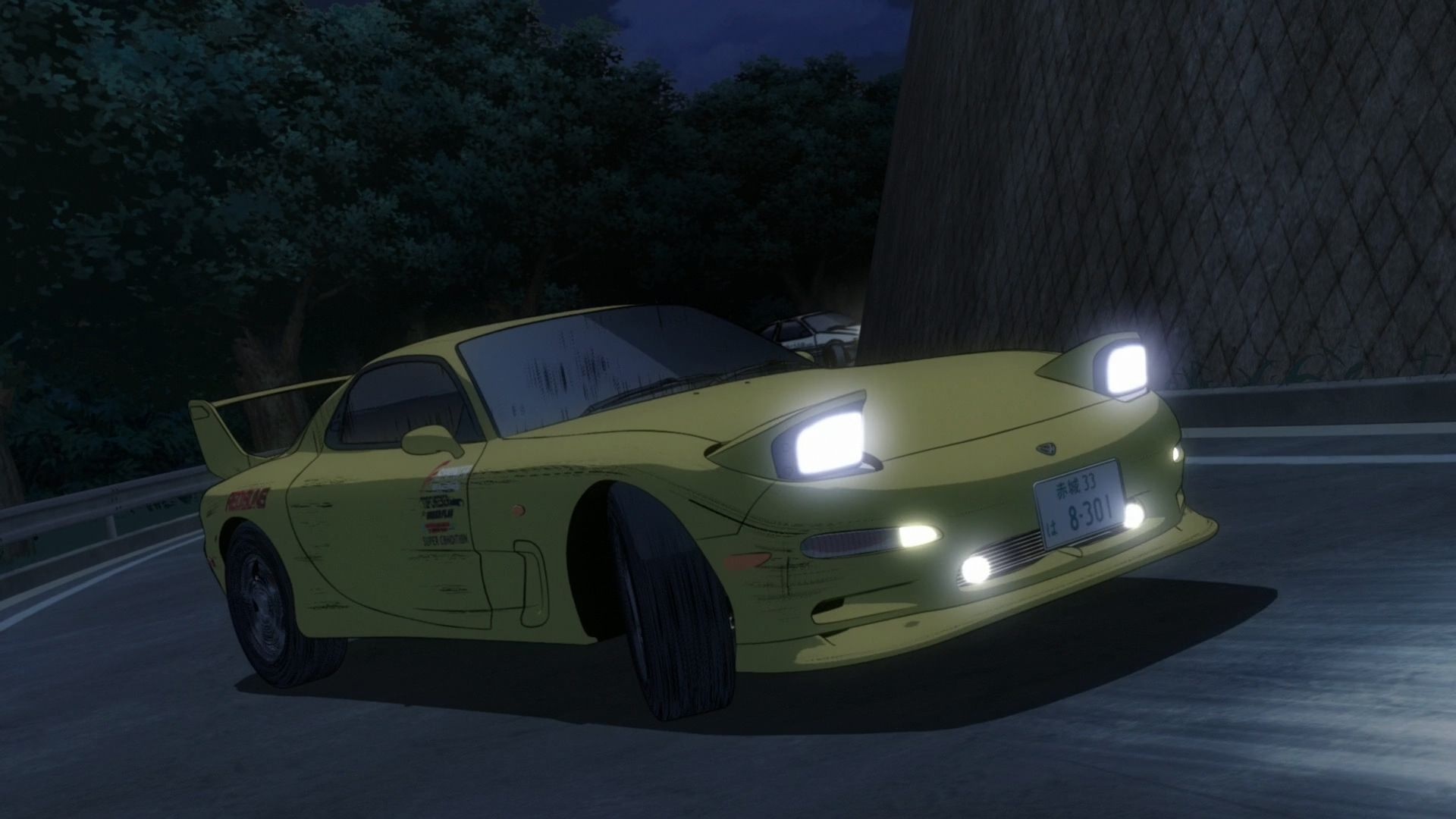 Mazda RX-7, Initial D Wallpaper, 1920x1080 Full HD Desktop