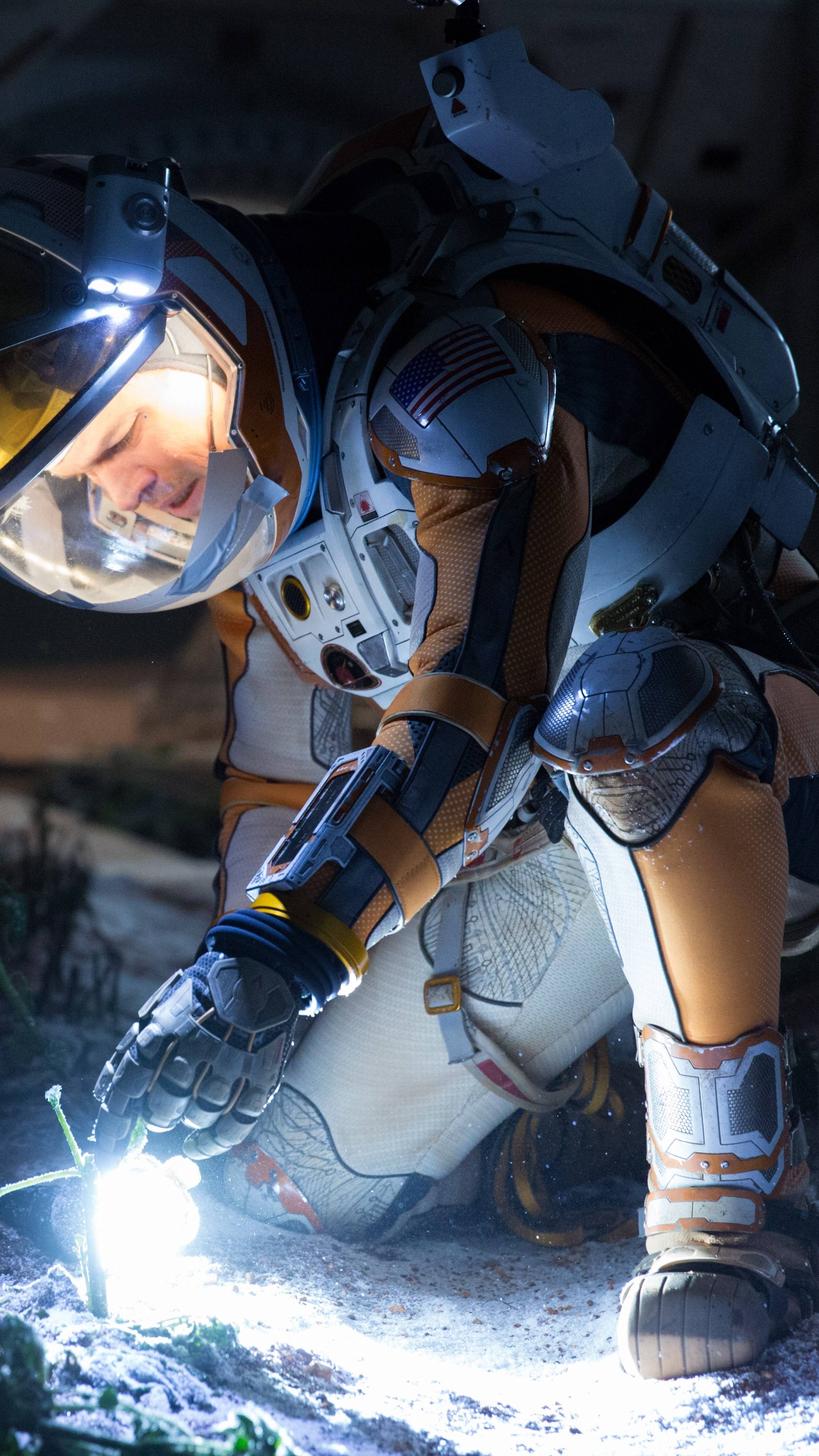 The Martian, Best Movies, 2015 Film, Hollywood Star, 2160x3840 4K Phone