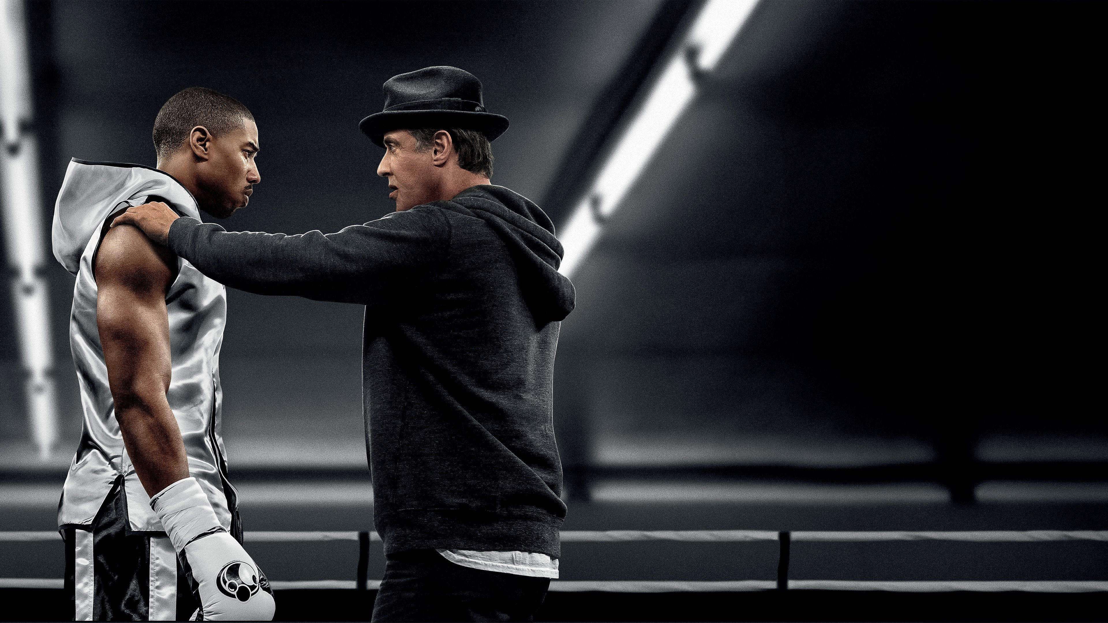 Michael B. Jordan, Movies, Sylvester Stallone, Adonis Creed, 3840x2160 4K Desktop
