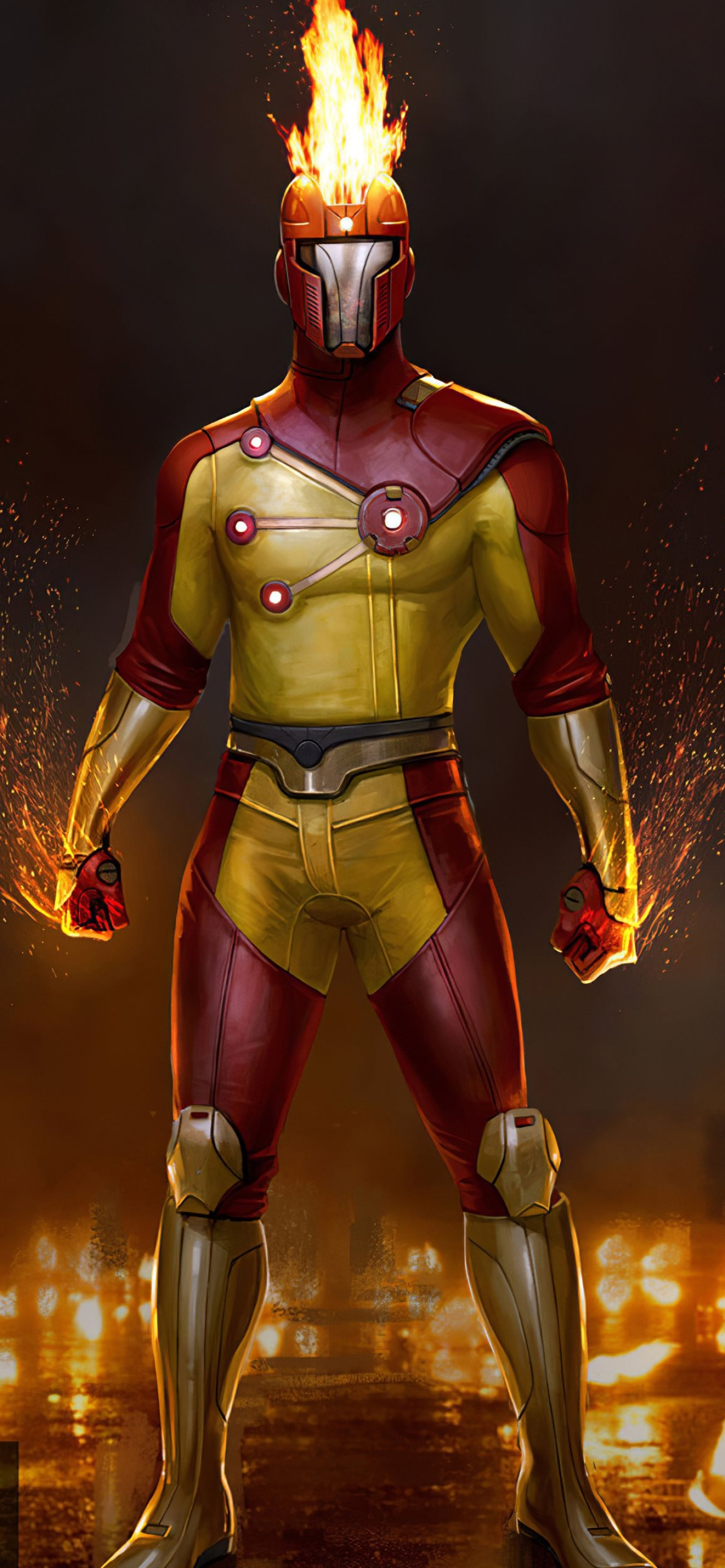 Firestorm, Best iPhone wallpapers, Striking visuals, Eye-catching designs, 1290x2780 HD Phone