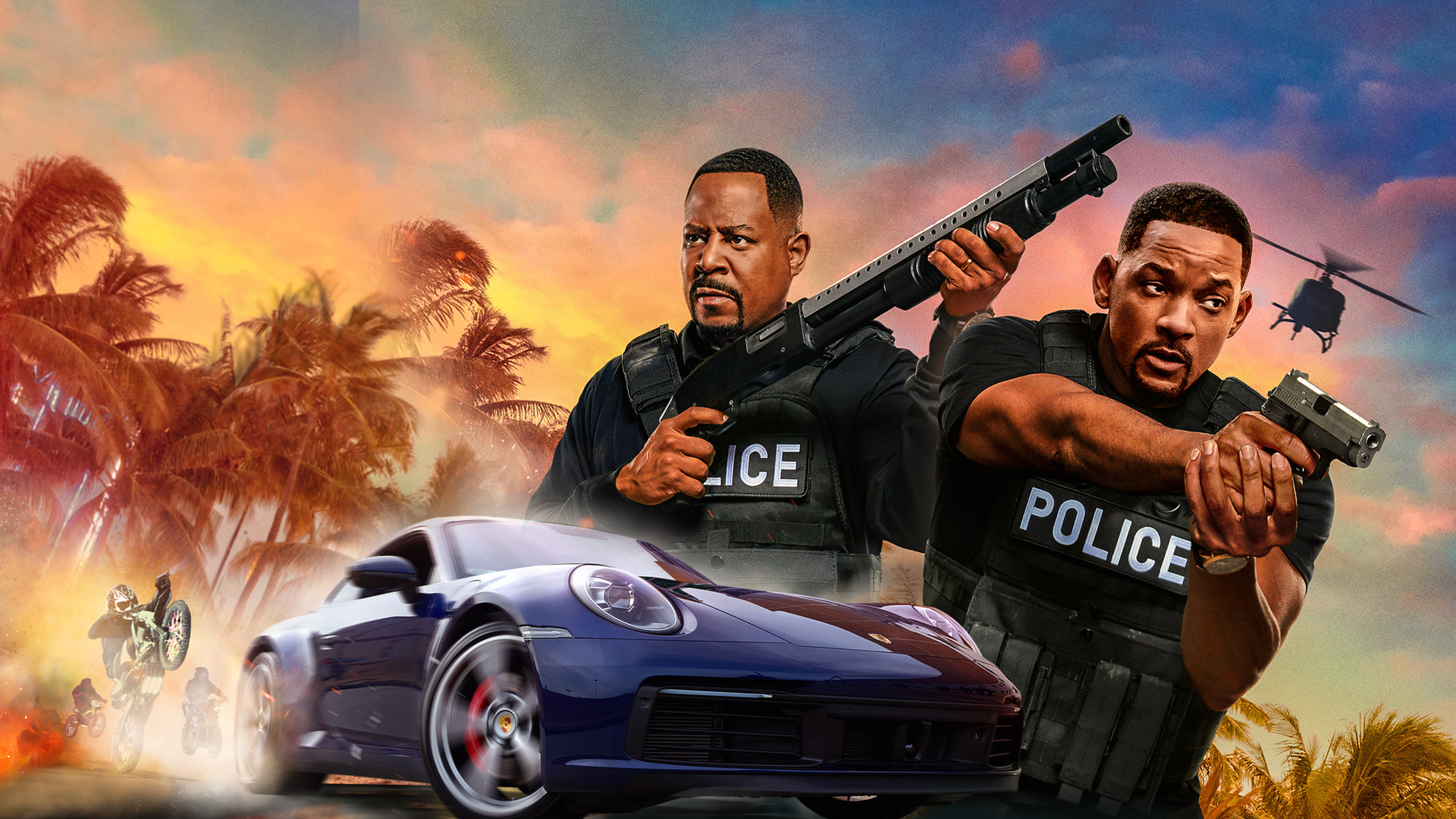 Bad Boys for Life, Blockbuster hit, Thrilling sequel, Adrenaline-fueled action, 1920x1080 Full HD Desktop