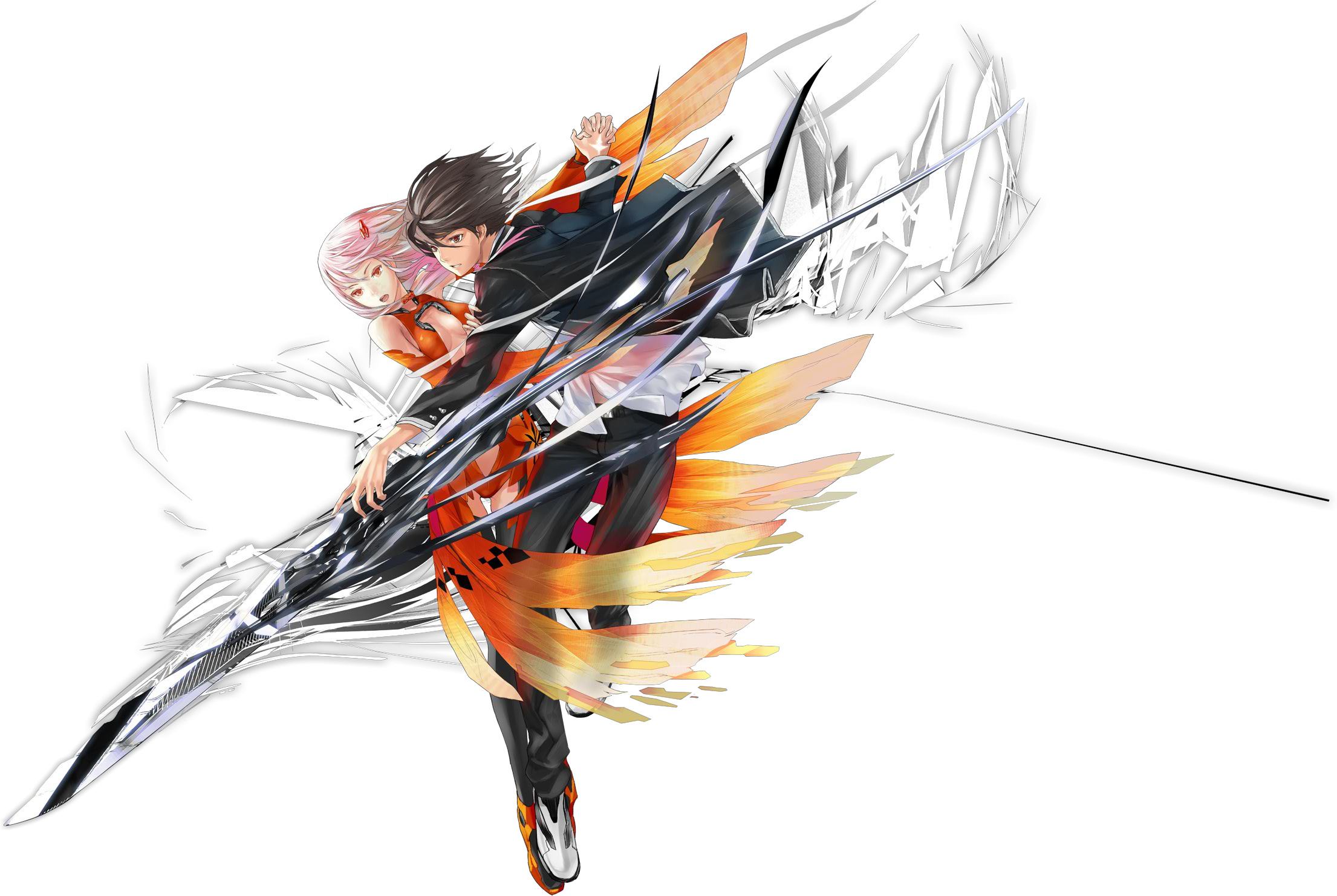 Guilty Crown, Emotional turmoil, Mysterious power, Post-apocalyptic Tokyo, 2220x1490 HD Desktop