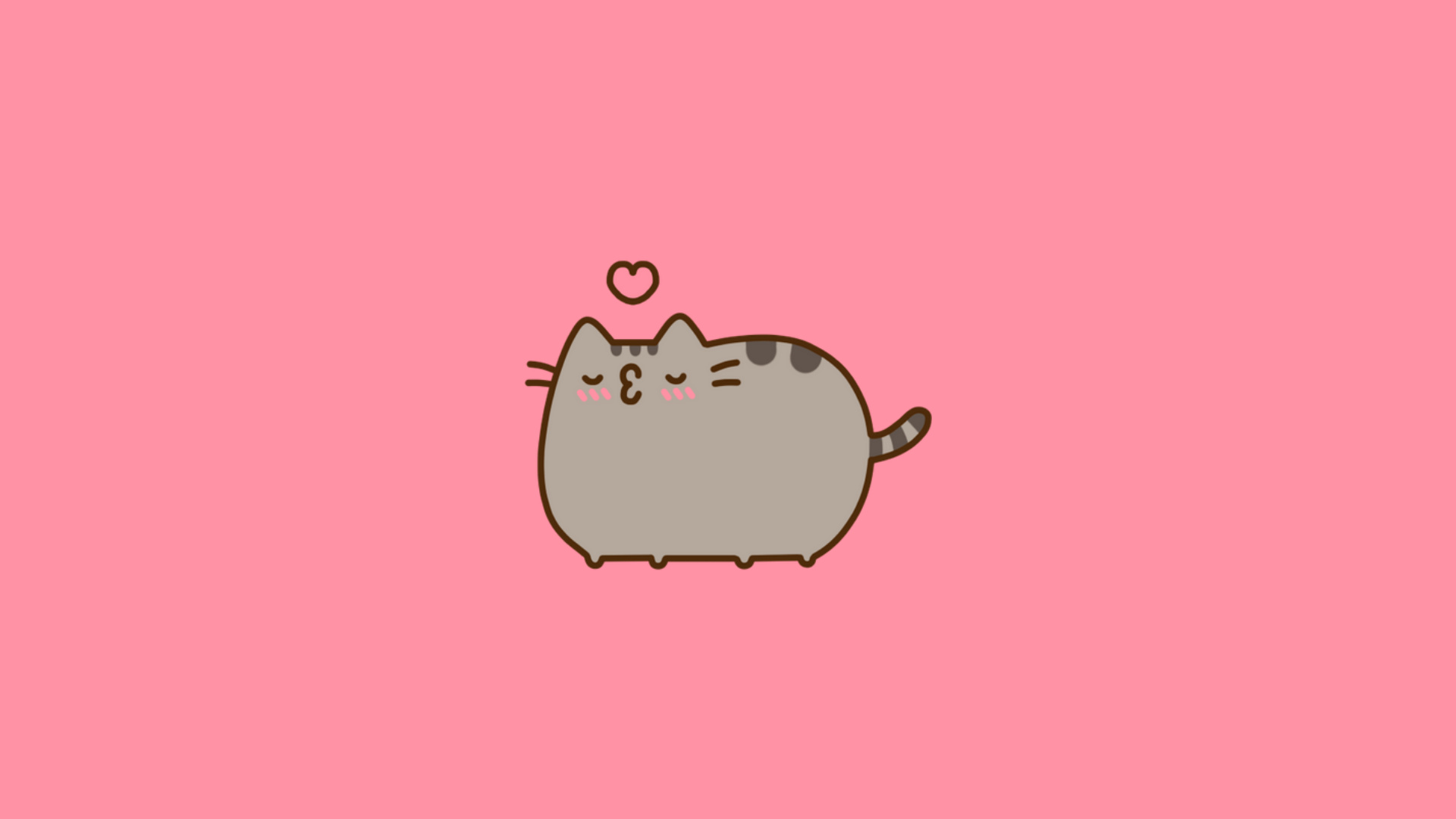 Pusheen, Cute Laptop Wallpaper, 1920x1080 Full HD Desktop