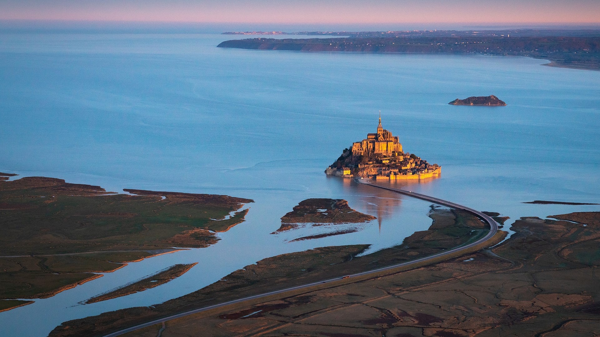 Mont Saint Michel, Travels, France, HD, 1920x1080 Full HD Desktop