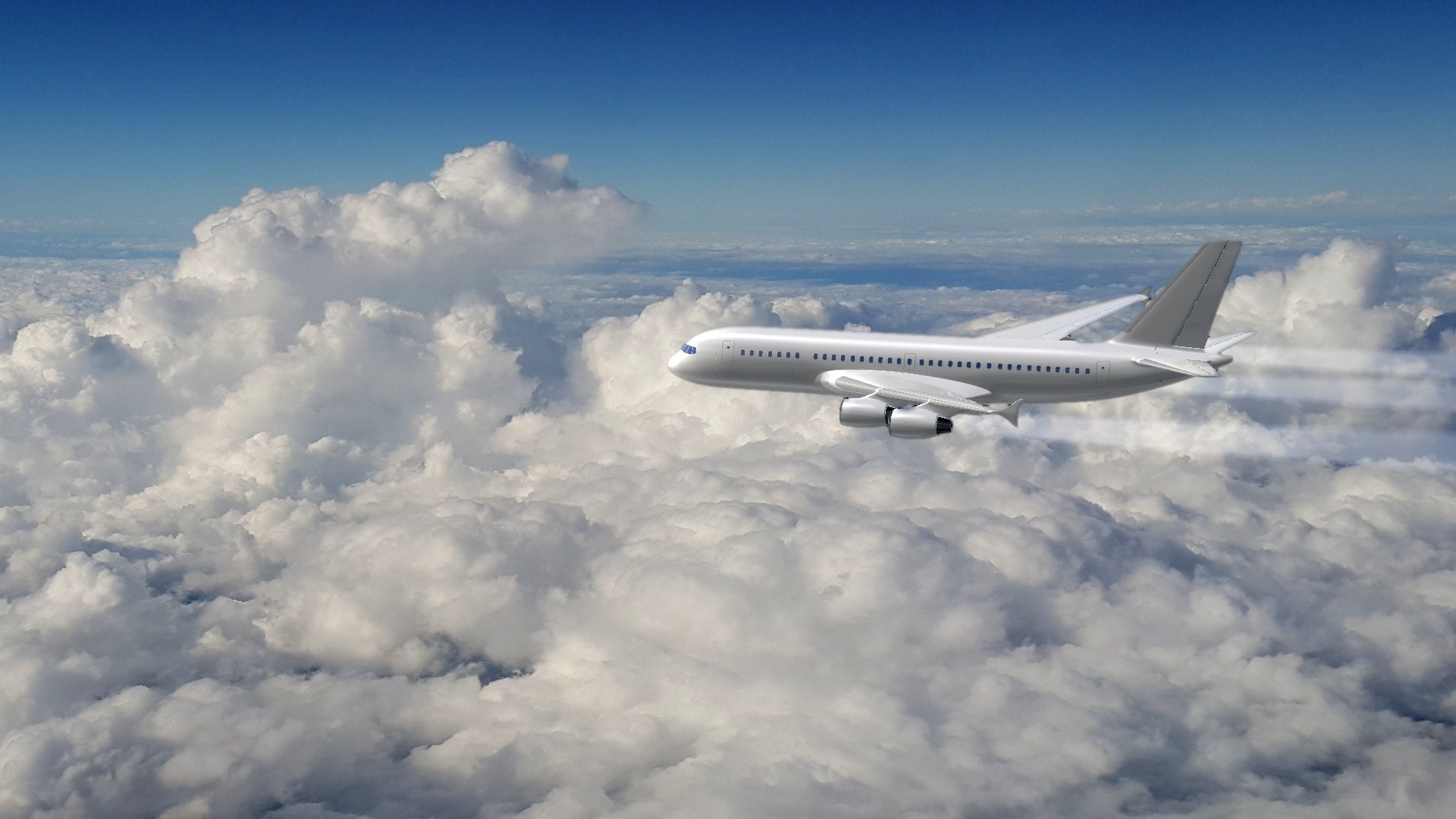 Airplane window view, Clouds and lake free, Peakpx, 1920x1080 Full HD Desktop