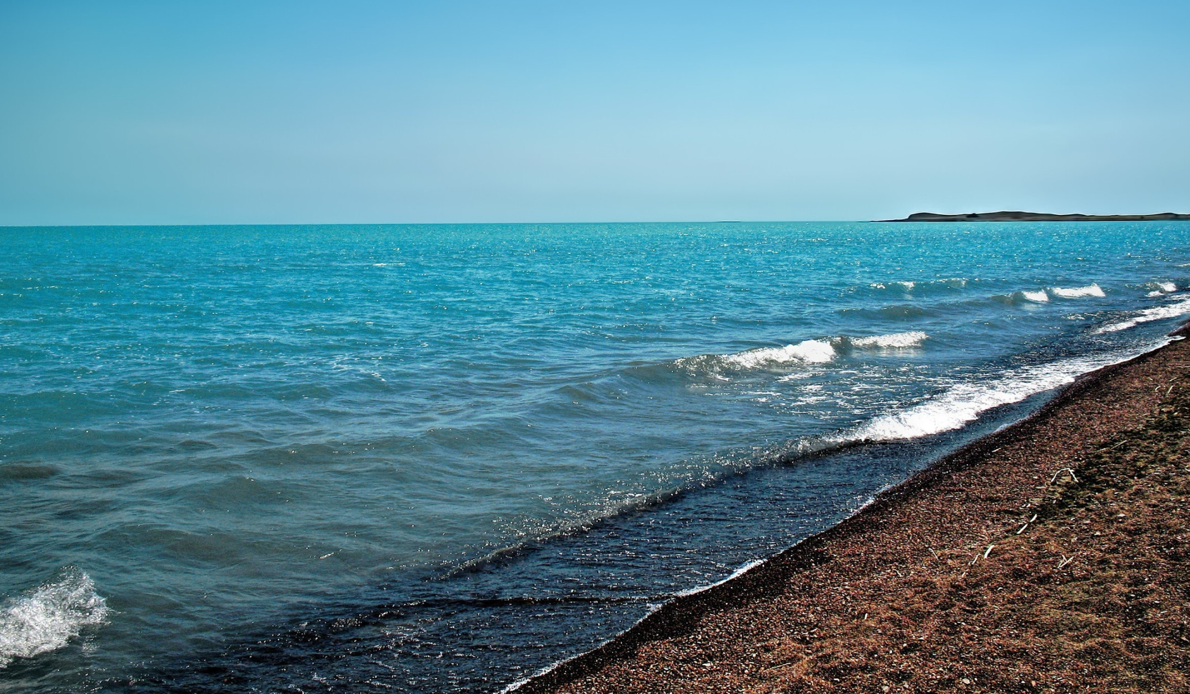 Balkhash Lake, Kazakhstan, Summer vacation, Astana Times, 2400x1400 HD Desktop