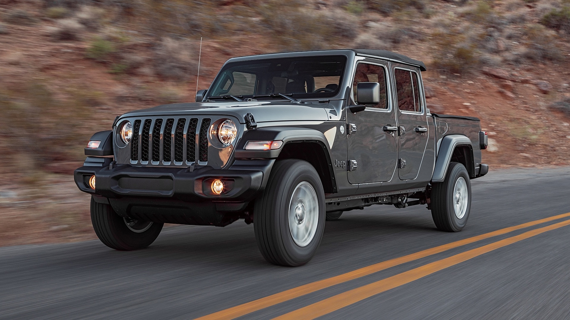 Jeep Gladiator, Auto, Sport manual, First test, 1920x1080 Full HD Desktop