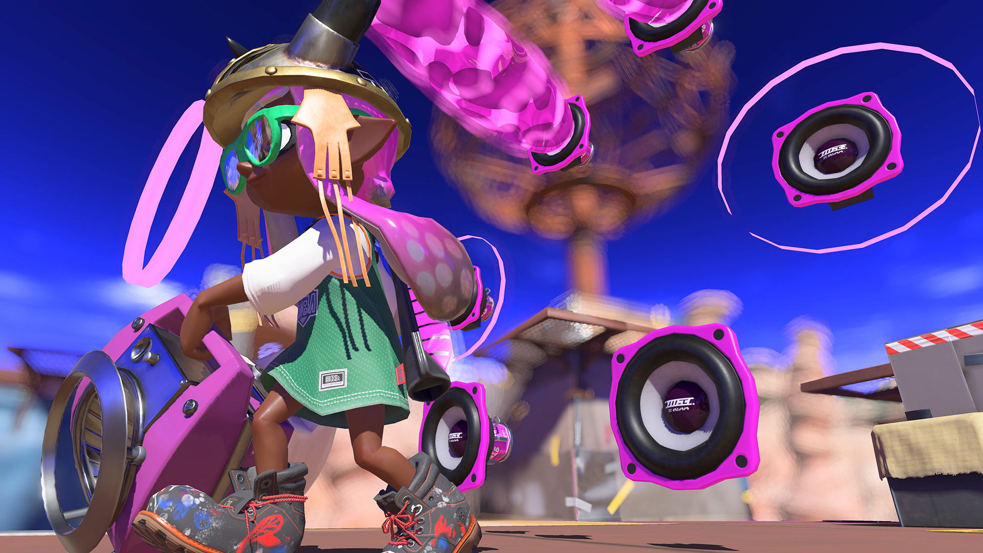 Splatoon 3 gaming, Artistic wallpaper, Gaming awesomeness, Visual delight, 1920x1080 Full HD Desktop