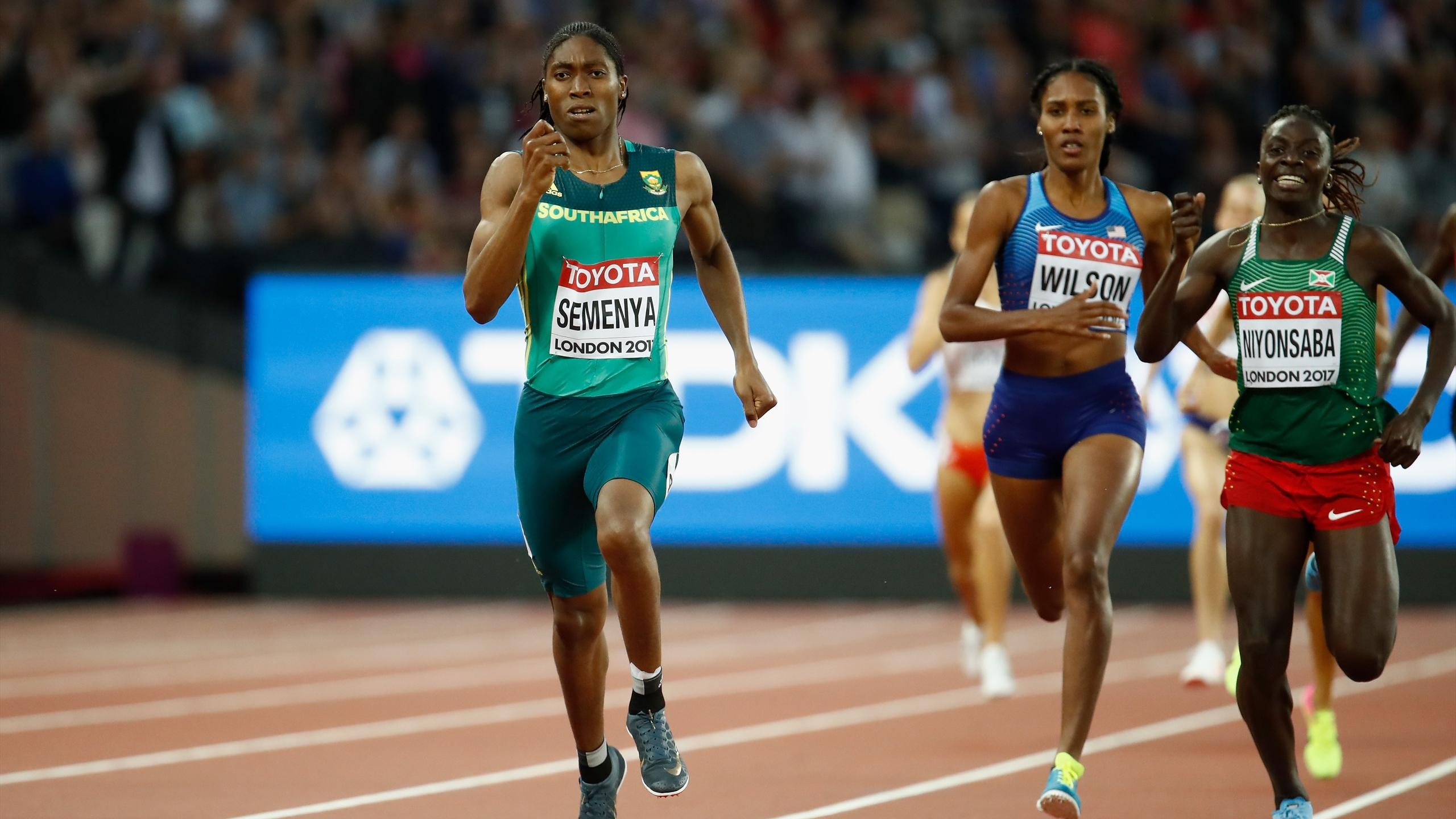 London 2017, Francine Niyonsaba Wallpaper, 2560x1440 HD Desktop