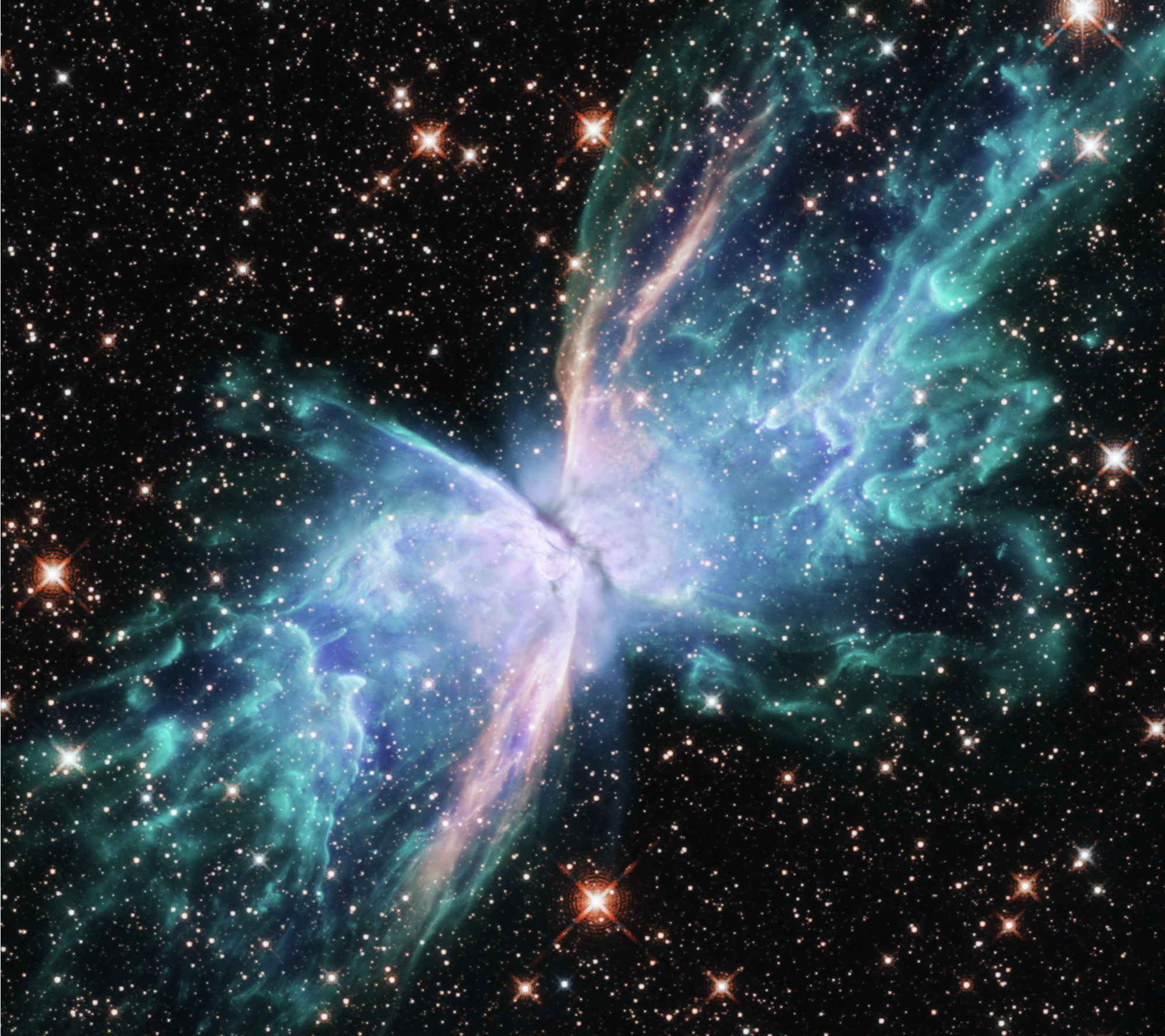 NGC 6302, Hubble Wallpaper, 2000x1780 HD Desktop