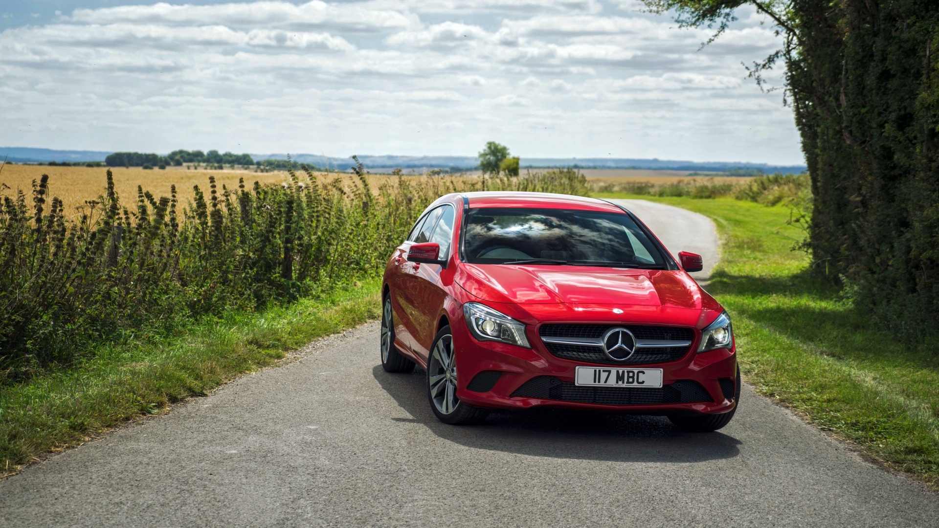 Mercedes-Benz CLA, Luxurious appeal, Superior performance, Stunning visuals, 1920x1080 Full HD Desktop