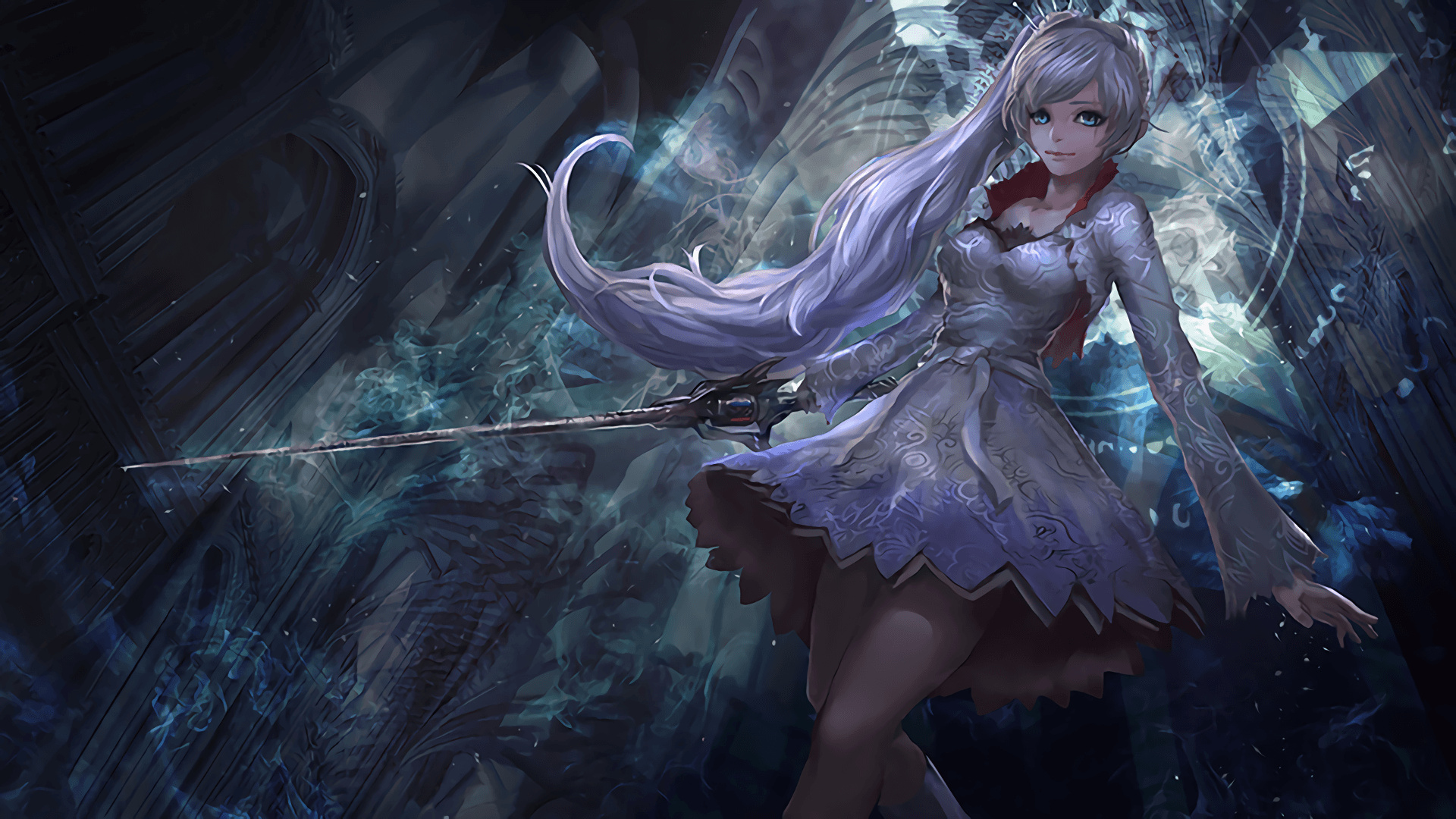 Weiss Schnee, RWBY Wallpaper, 1920x1080 Full HD Desktop