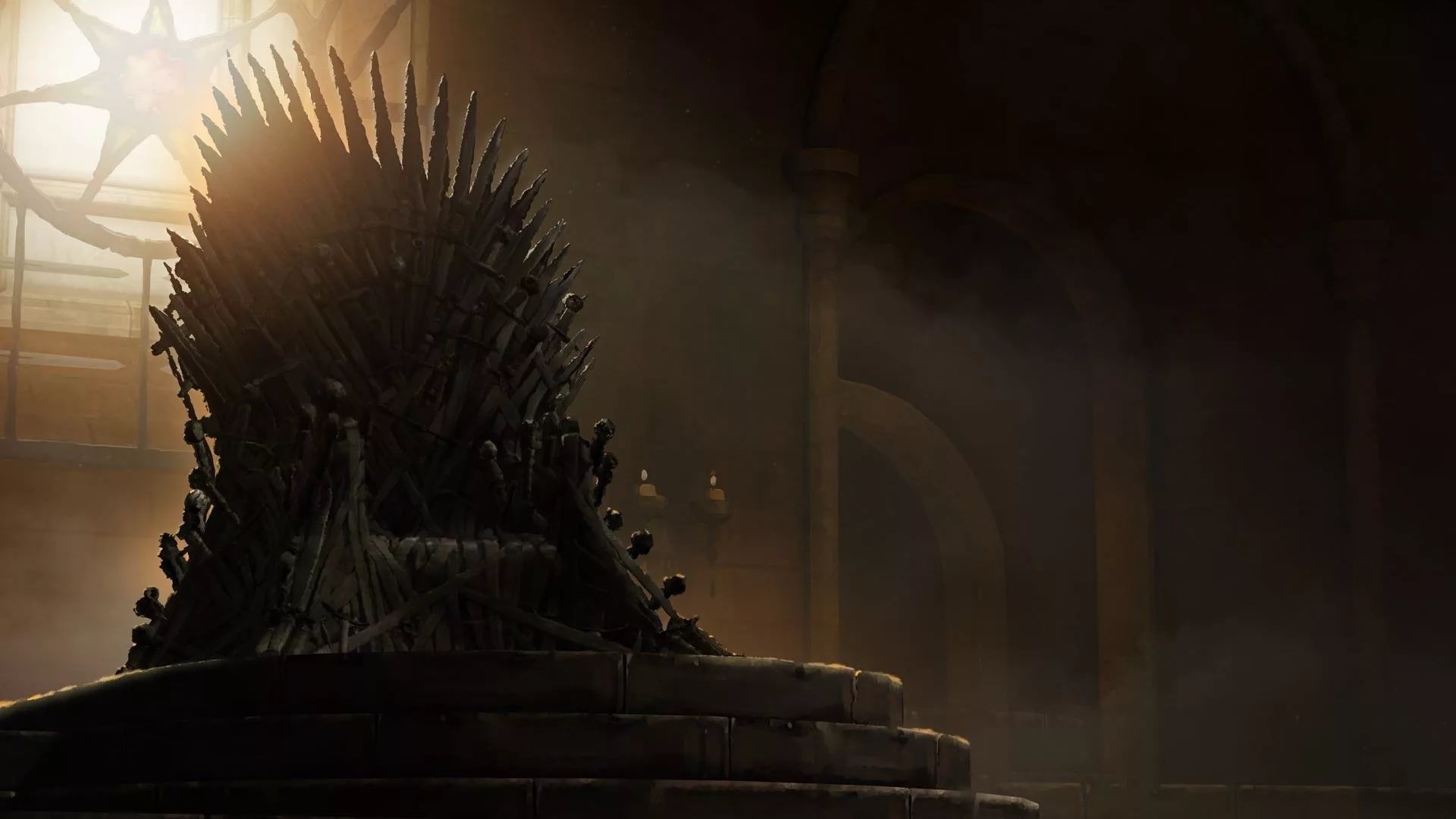 Game of Thrones throne wallpaper, John Simpson, 1920x1080 Full HD Desktop