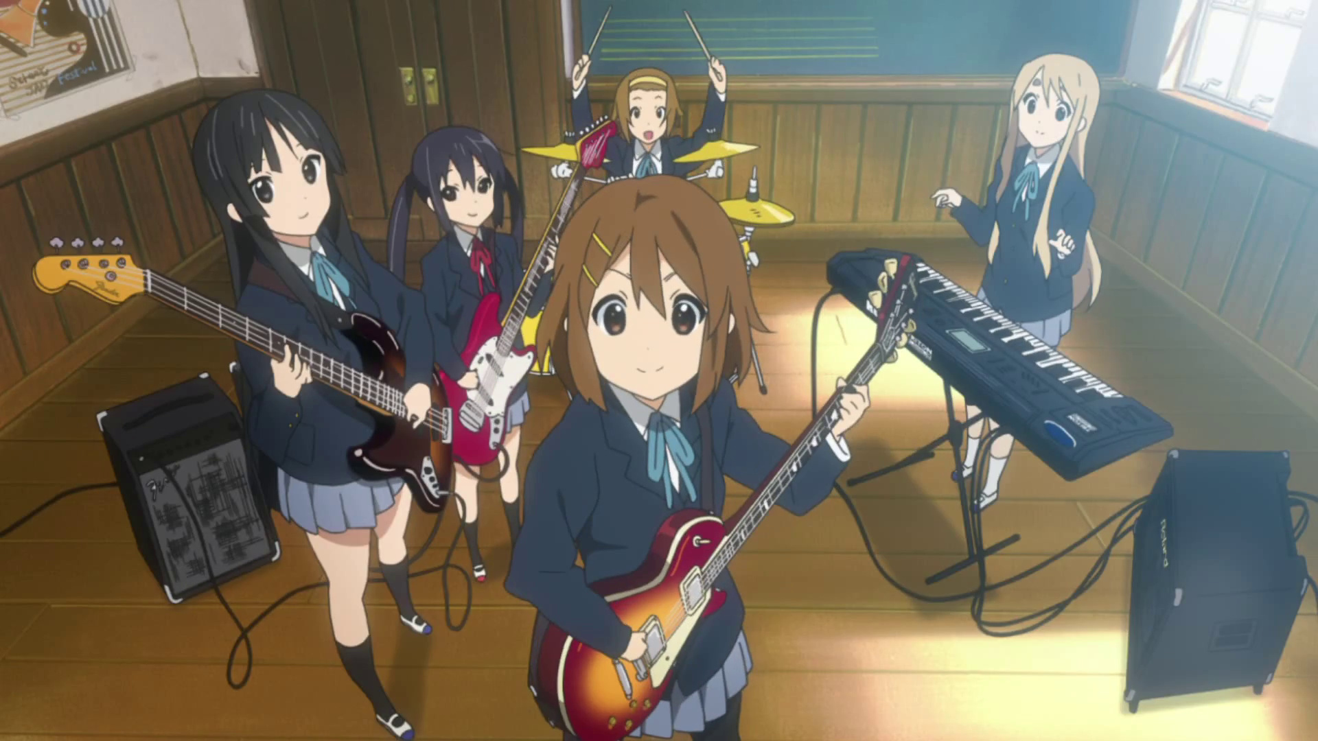 K-On!, Blu ray, Gesamtausgabe, Angekndigt, 1920x1080 Full HD Desktop