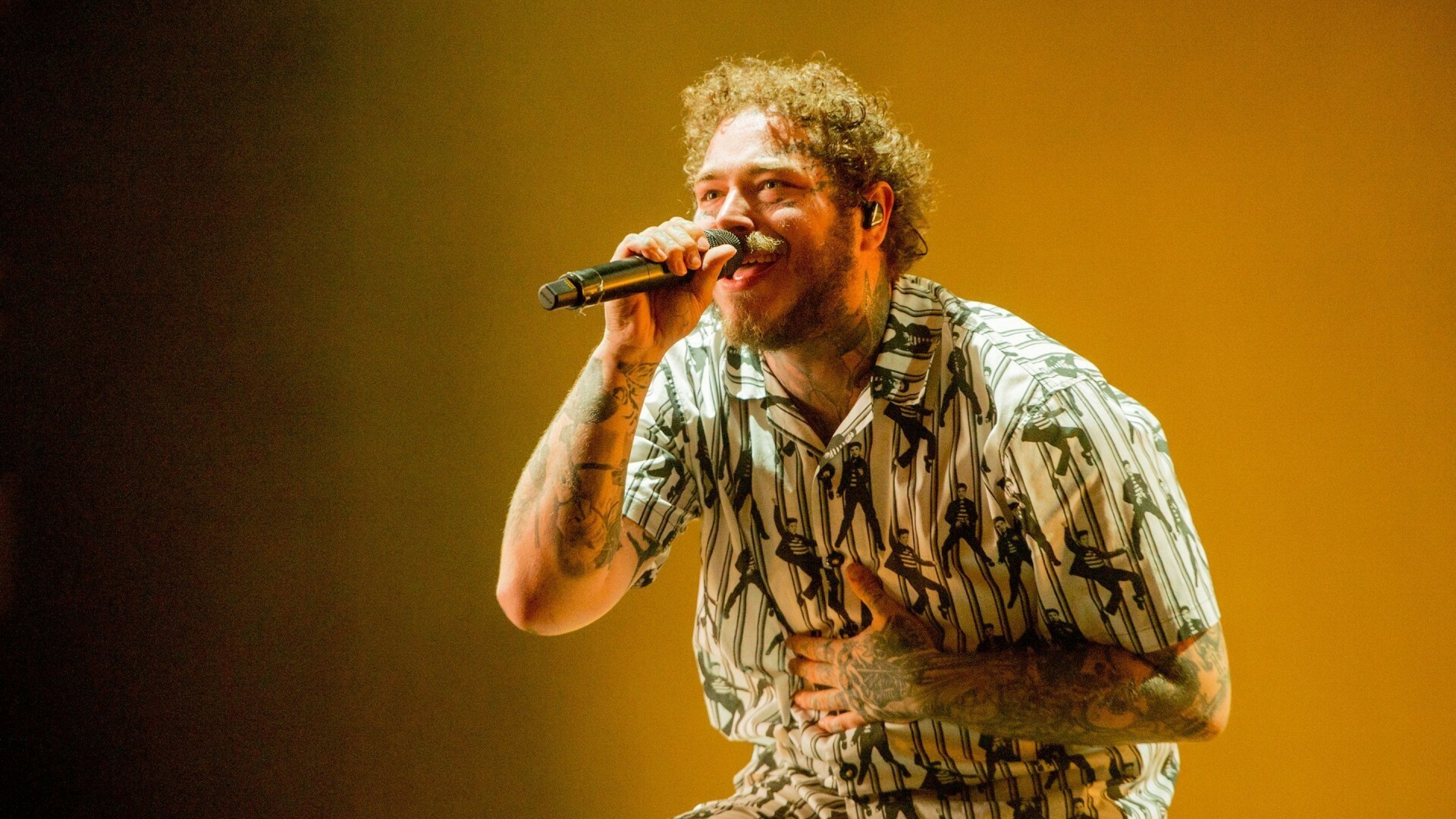 Post Malone, 4k wallpapers, Stunning visuals, Top-tier music, 1920x1080 Full HD Desktop