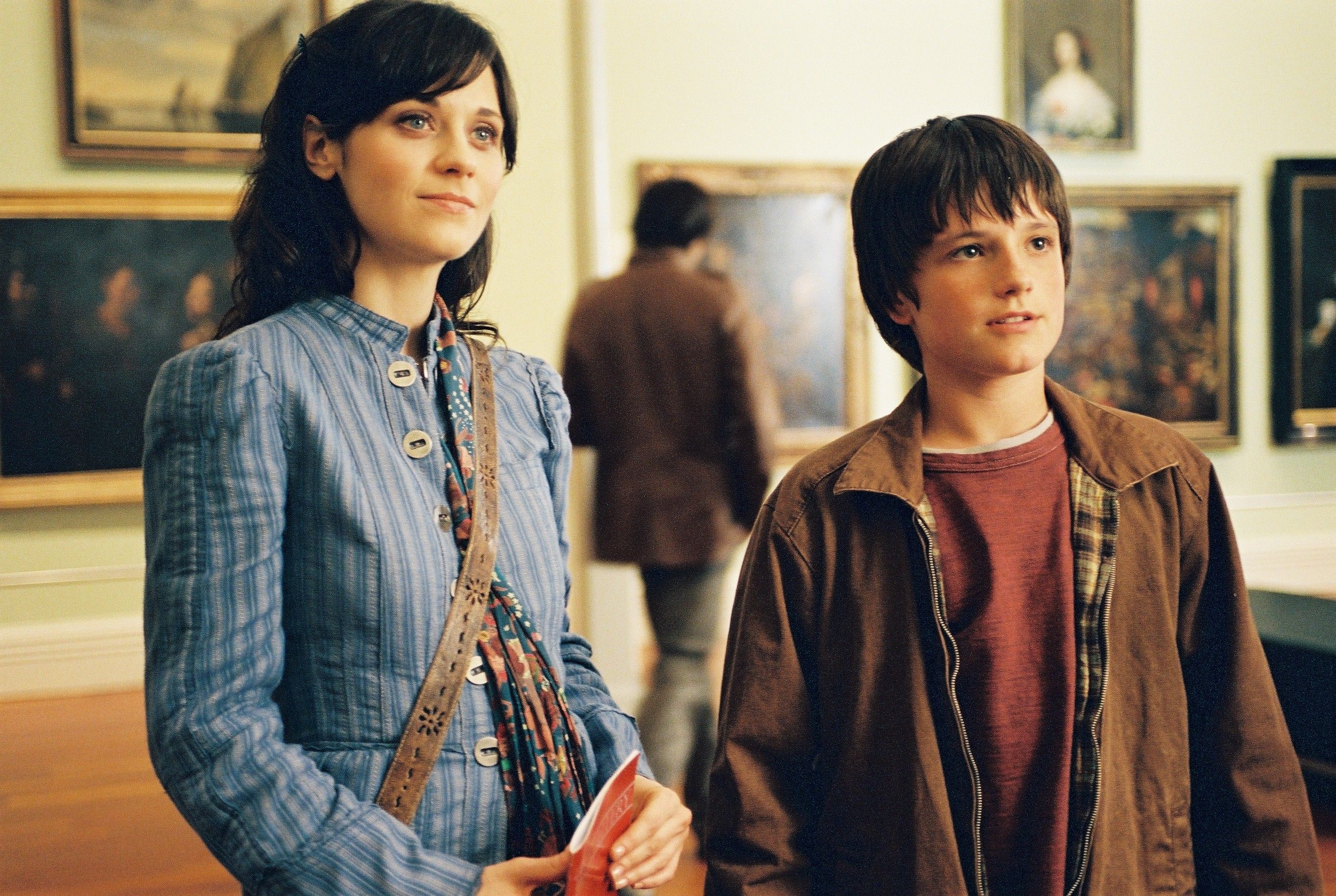 Bridge to Terabithia, Zooey Deschanel, Ms. Edmunds, Kino, 2730x1830 HD Desktop