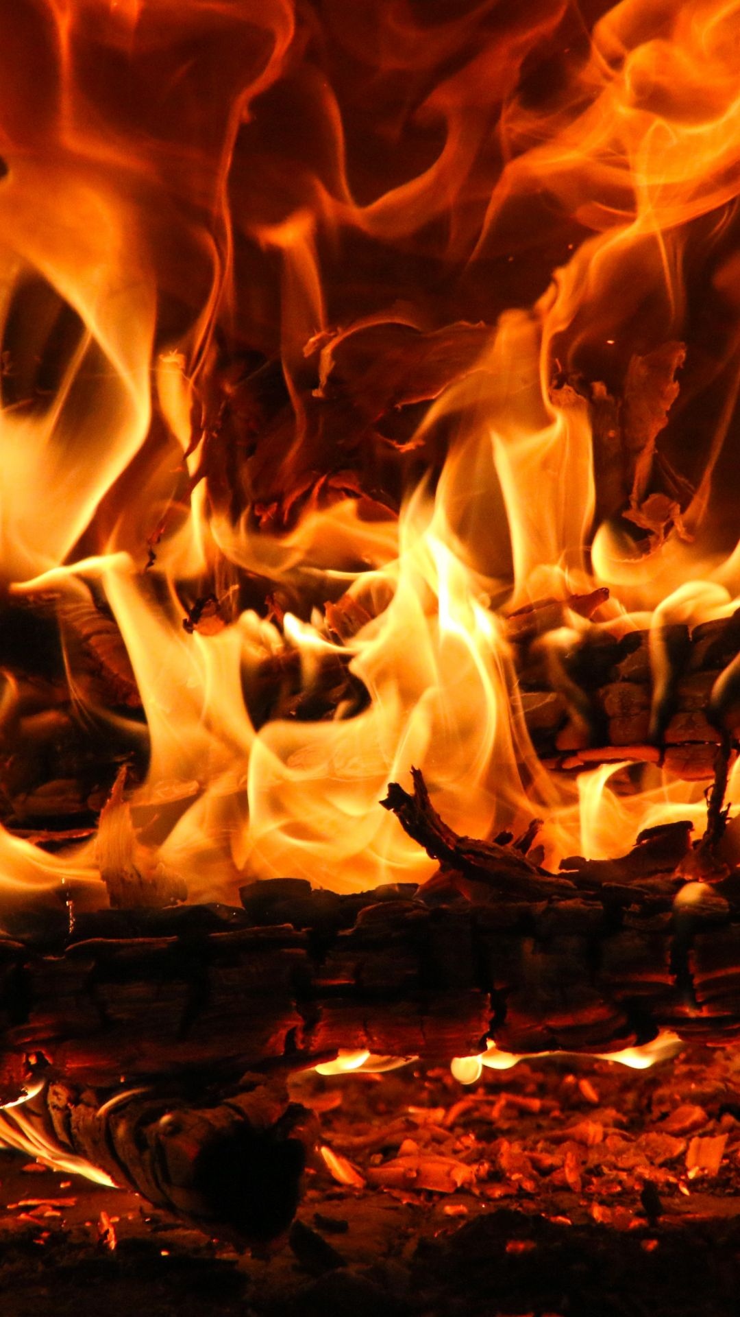 Fireplace wallpapers for iPhone, Retina HD, High-resolution visuals, 1080x1920 Full HD Phone