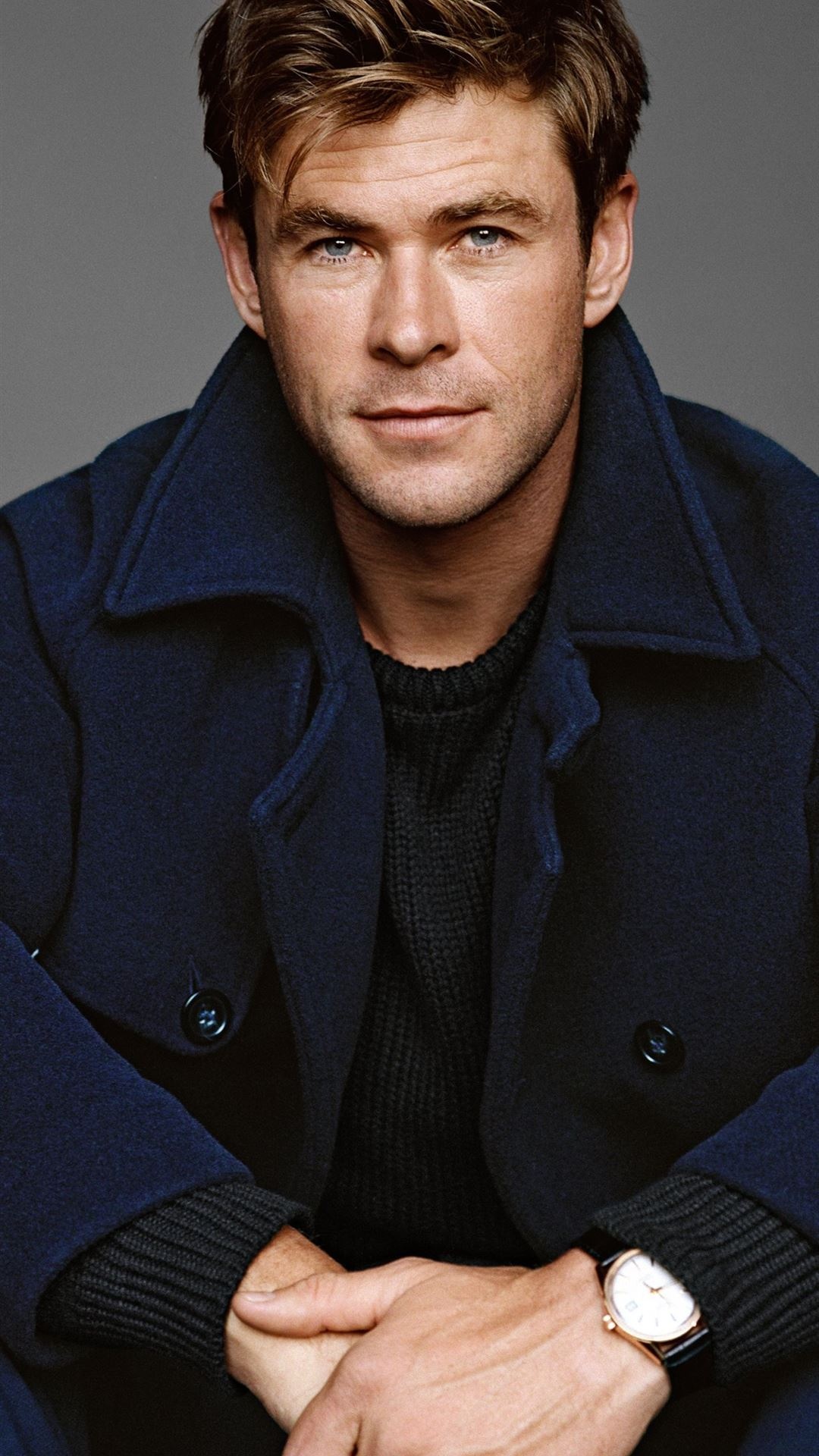 Chris Hemsworth, GQ 2018, Sony Xperia, iPhone wallpapers, 1080x1920 Full HD Phone