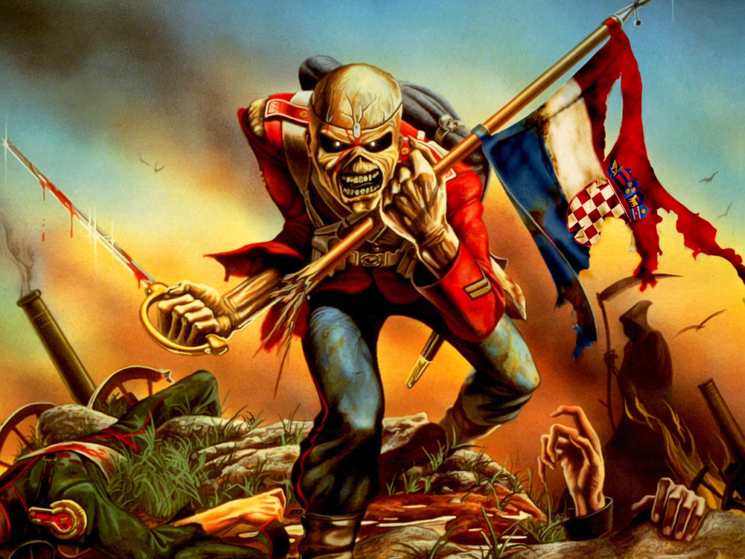 Music wallpapers, HD desktop, Mobile backgrounds, Iron Maiden, 2560x1920 HD Desktop