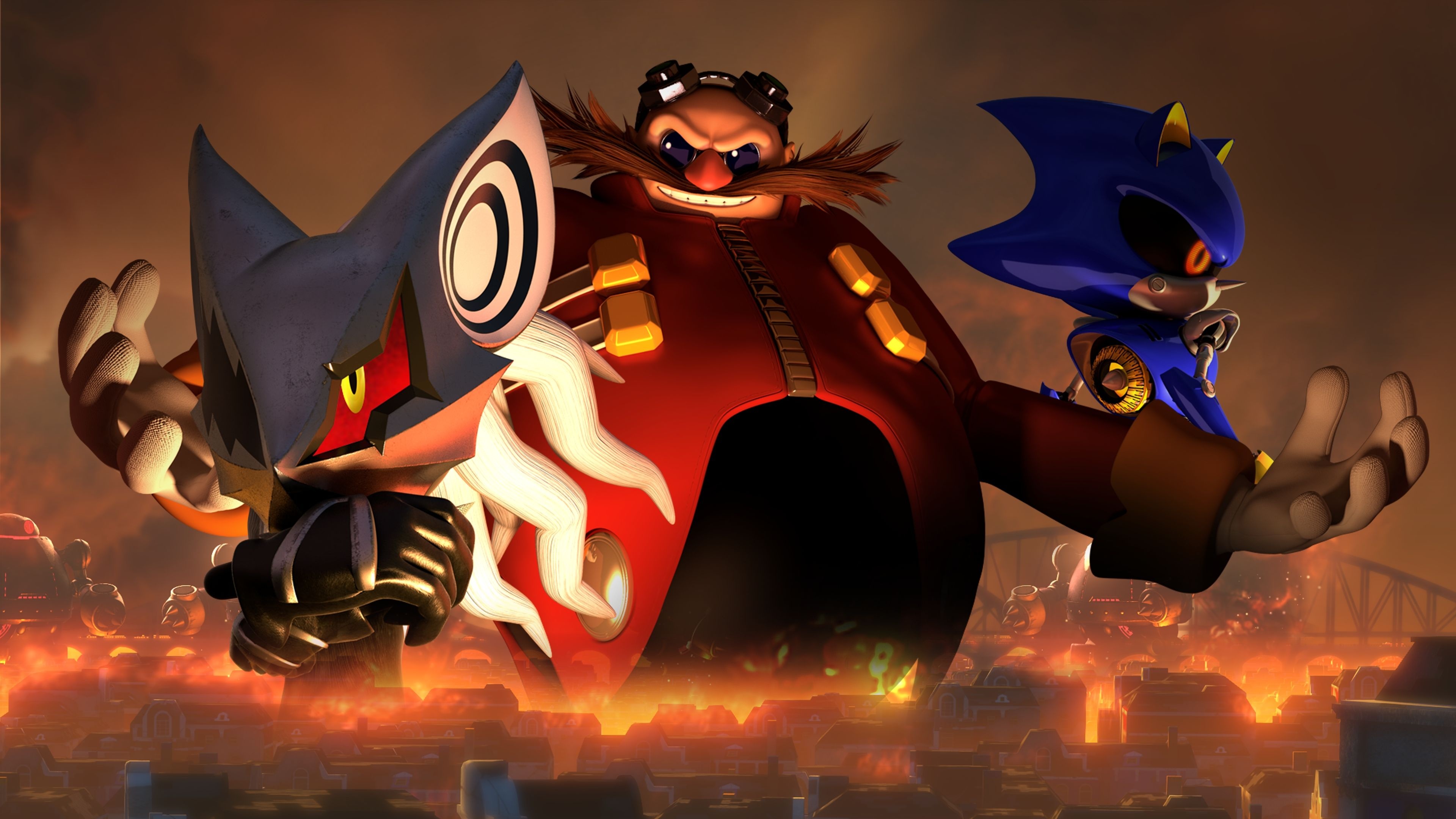 Eggman, Wallpapers, Desktop backgrounds, 3840x2160 4K Desktop