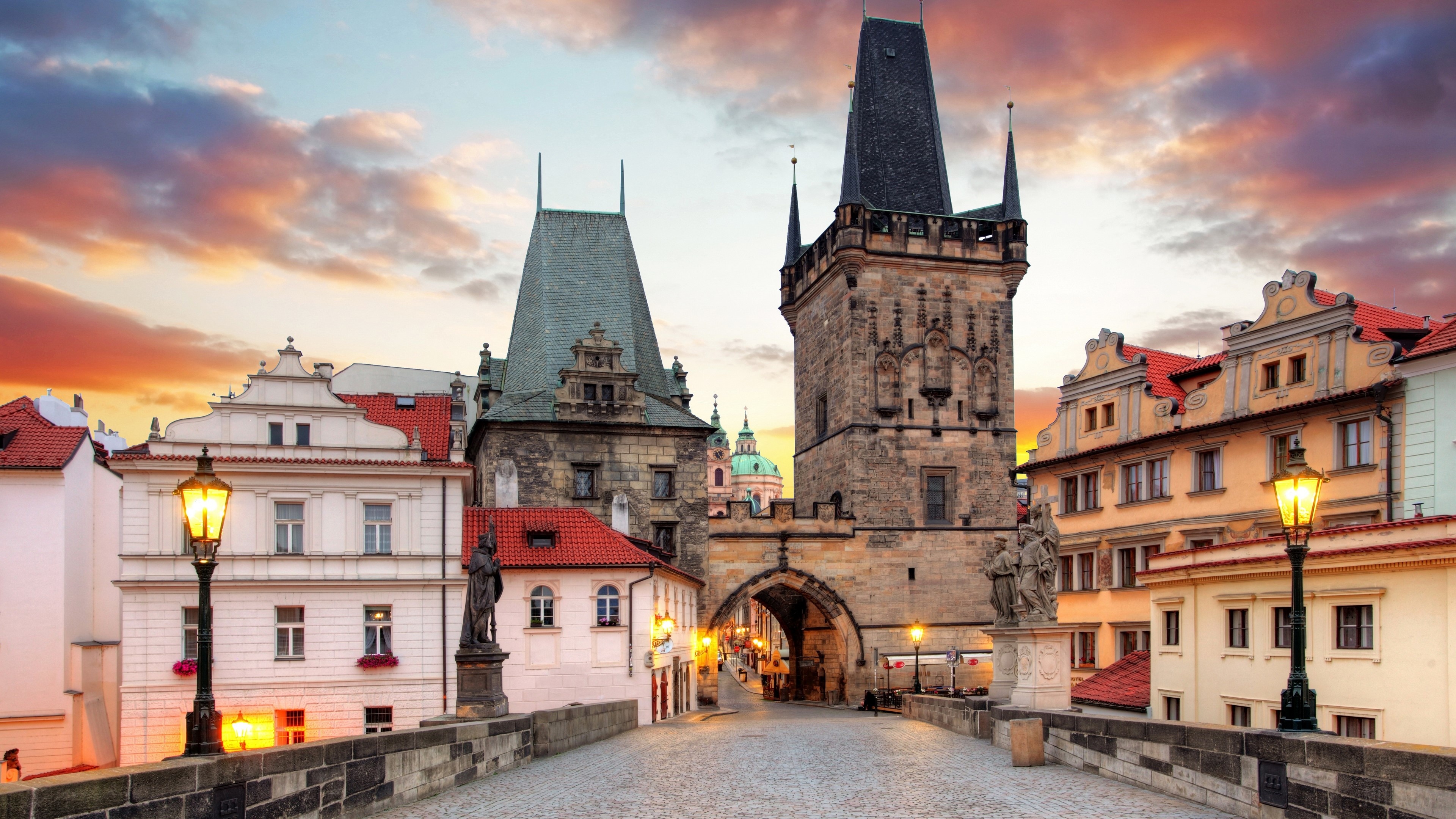 4K HD wallpapers, Prague's gorgeousness, Captivating images, John Walker's collection, 3840x2160 4K Desktop