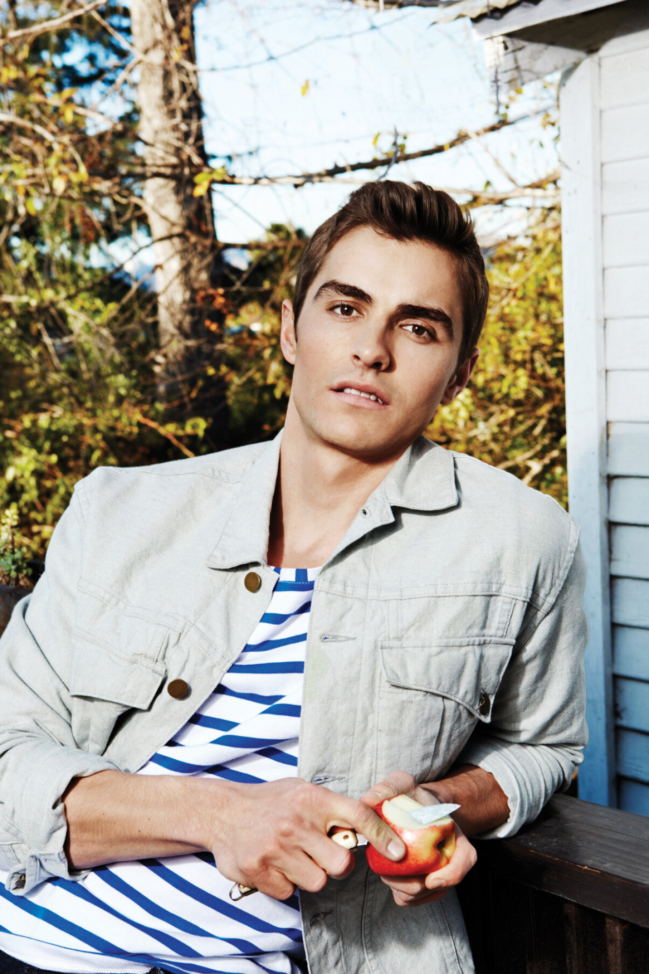 Dave Franco Wonderland photoshoot, Actor and model, Photographic artistry, Magazine cover, 1340x2000 HD Phone