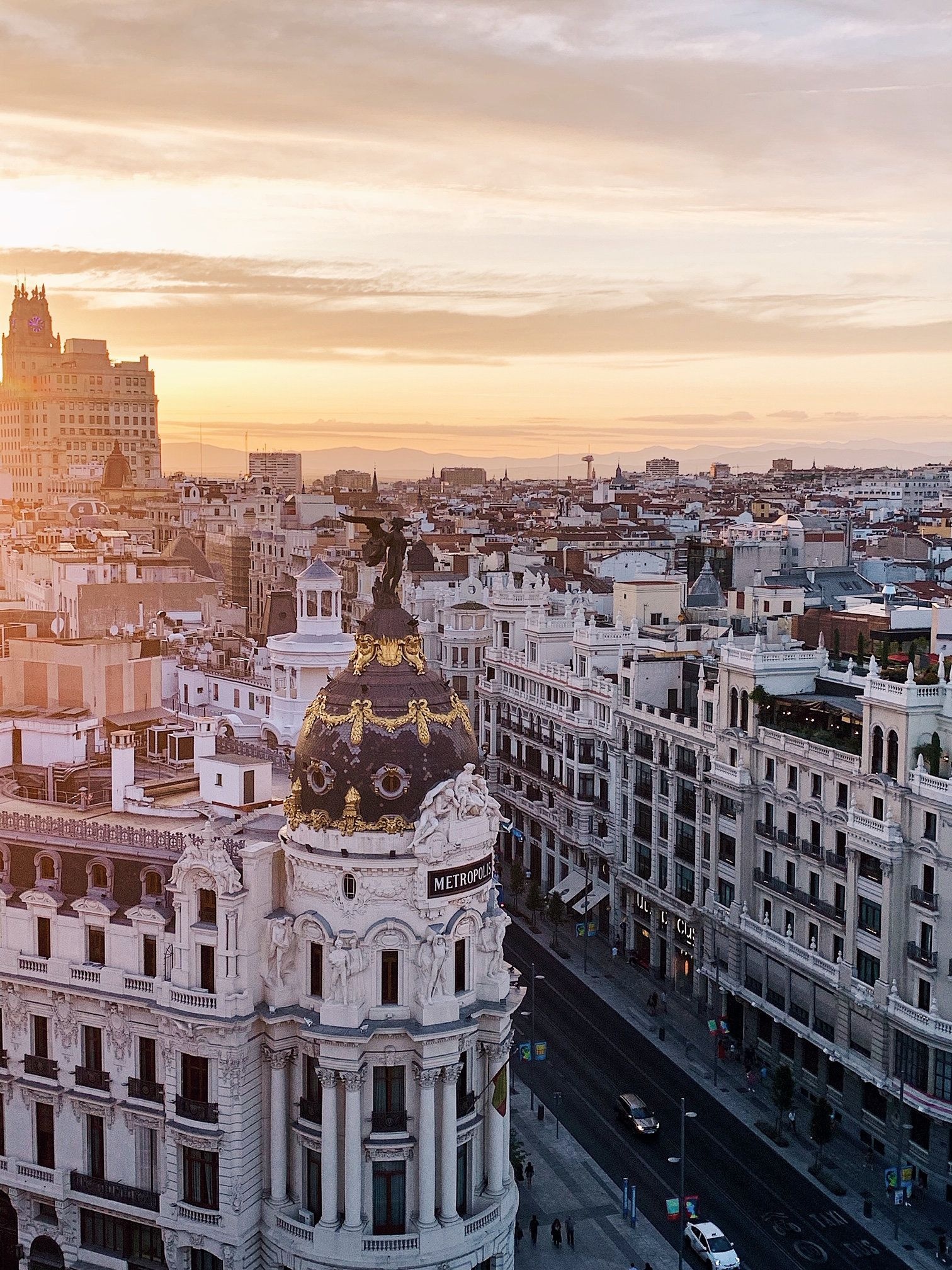 Artistic canvas, Madrid inspiration, City paintings, Creative expressions, 1520x2020 HD Phone