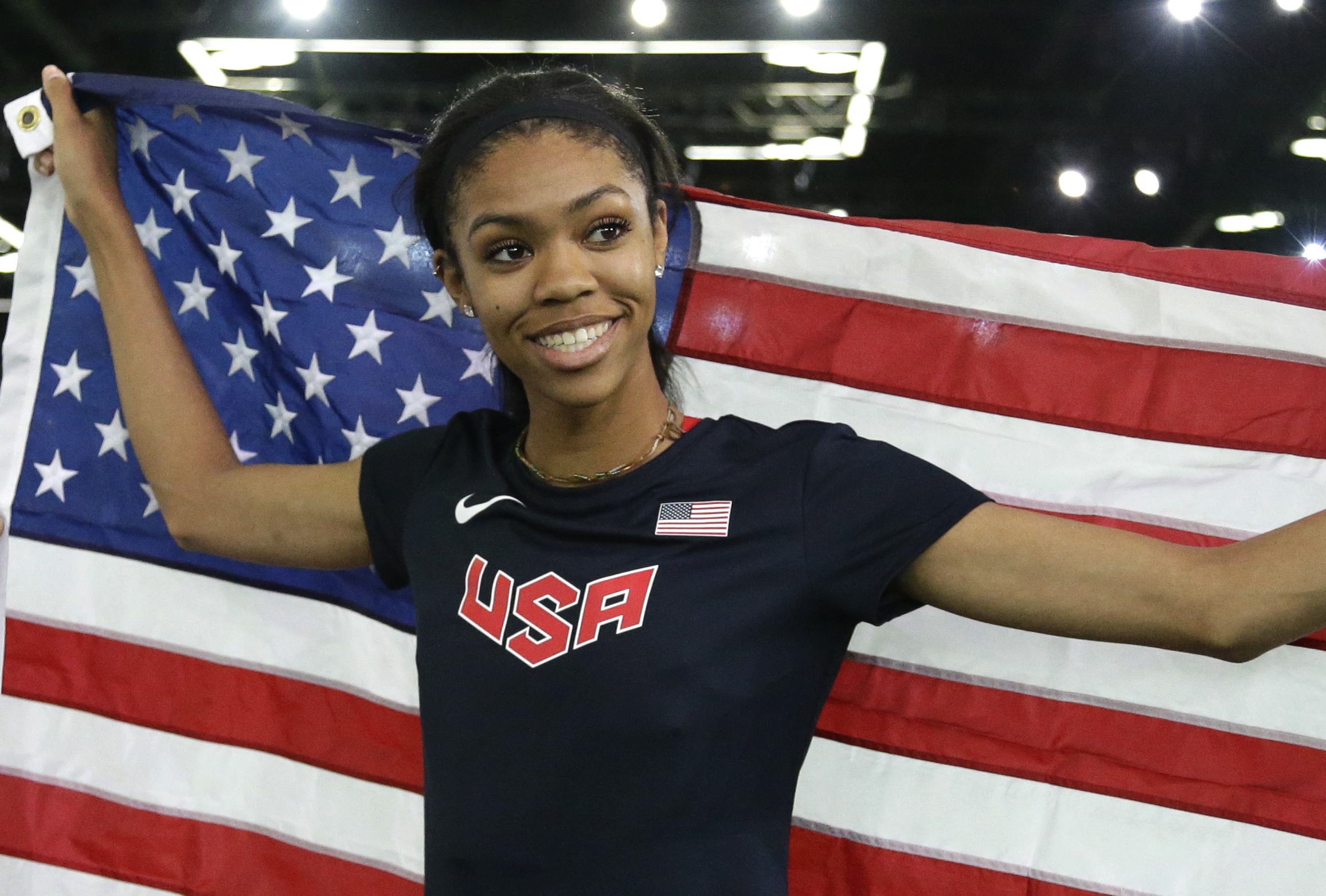 American flag, Vashti Cunningham Wallpaper, 2320x1570 HD Desktop
