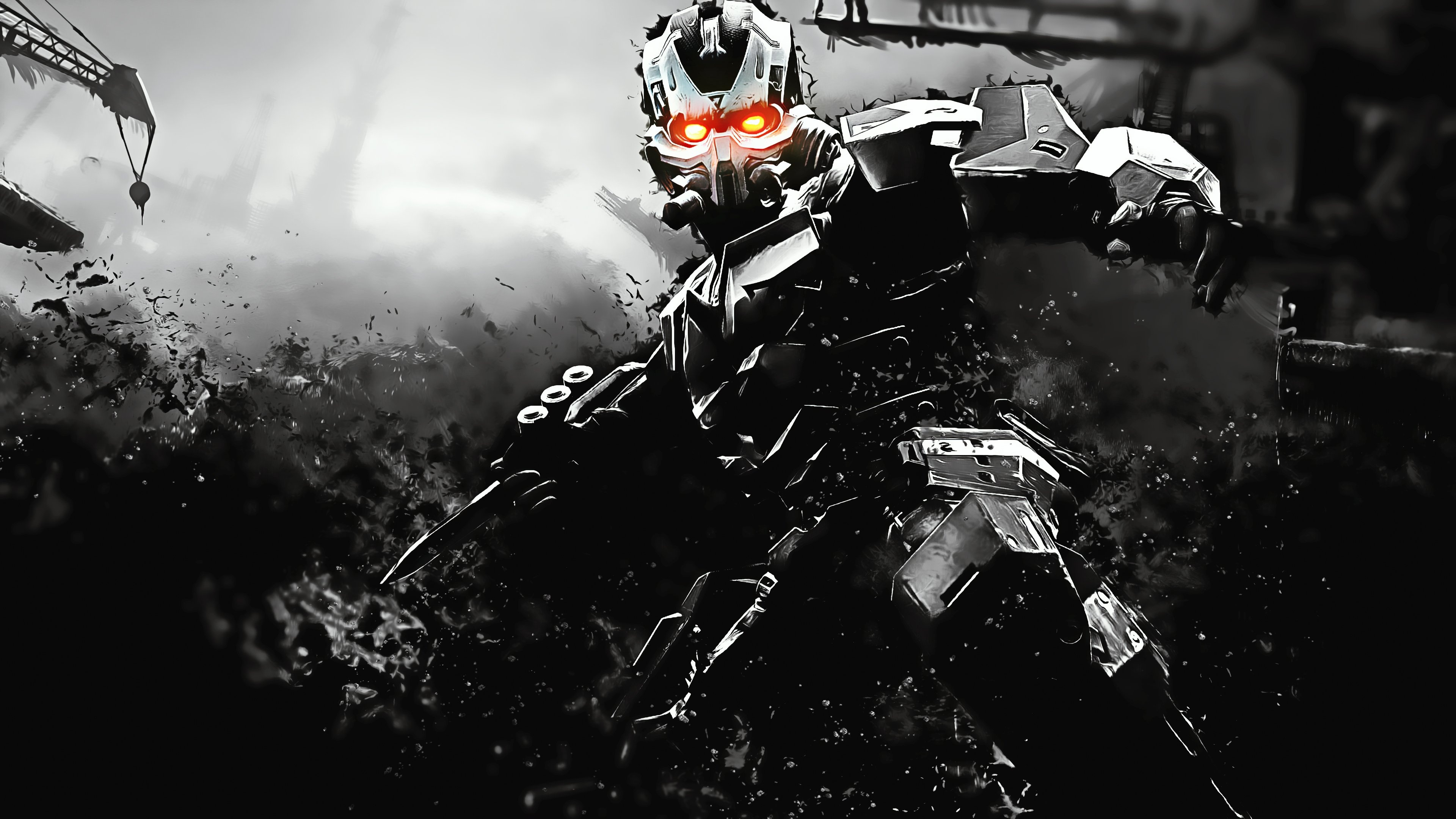 Killzone 3, Capture trooper, 4K resolution, Amazing artwork, 3840x2160 4K Desktop