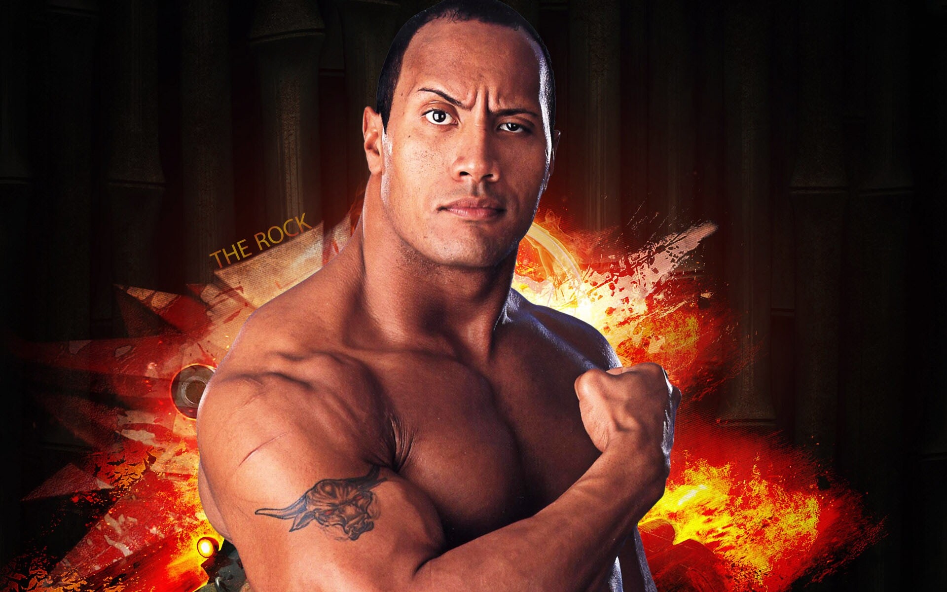 The Rock, Dwayne Johnson Wallpaper, 1920x1200 HD Desktop