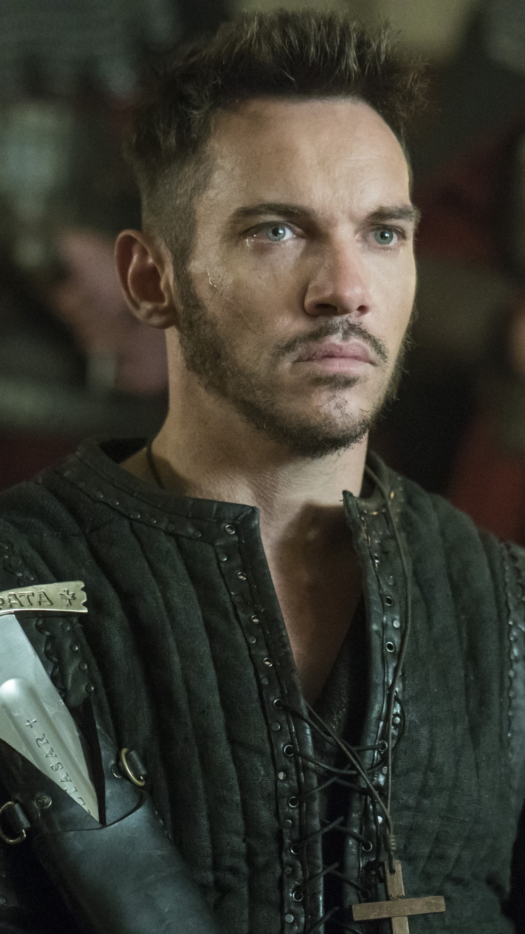 Jonathan Rhys Meyers, Vikings TV show, Norse mythology, 1080x1920 Full HD Phone