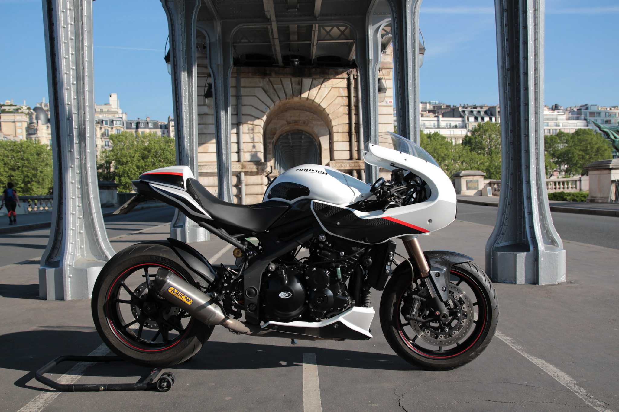 Triumph Speed Triple, Customized design, Unique modifications, Personal touch, 2050x1370 HD Desktop