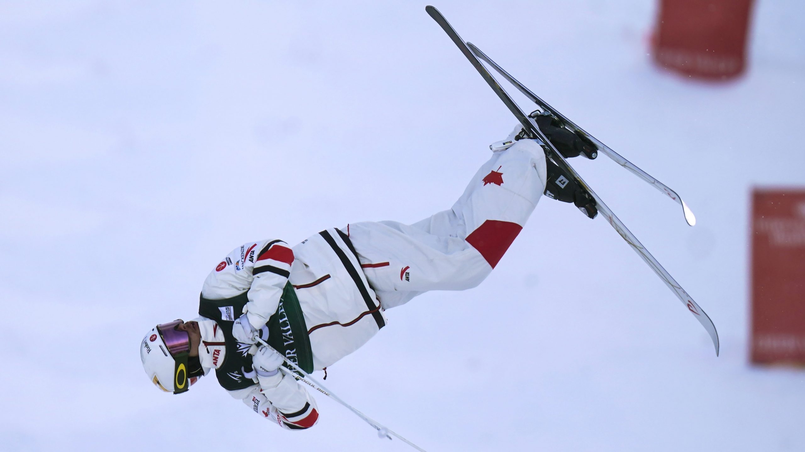 Mikael Kingsbury, Moguls victory, World Cup season opener, Finland, 2560x1440 HD Desktop