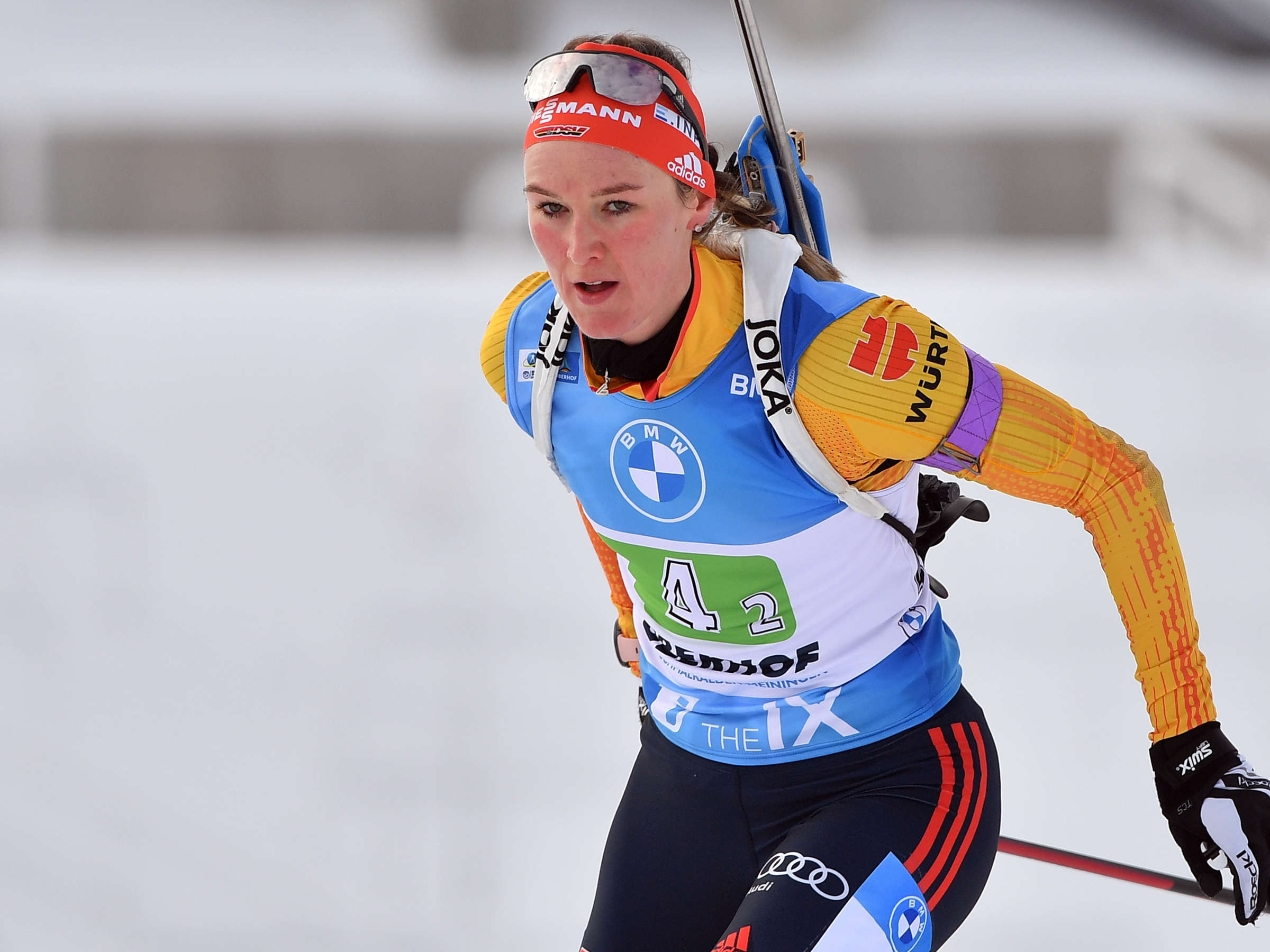 Denise Herrmann, Biathlon Wallpaper, 2400x1800 HD Desktop