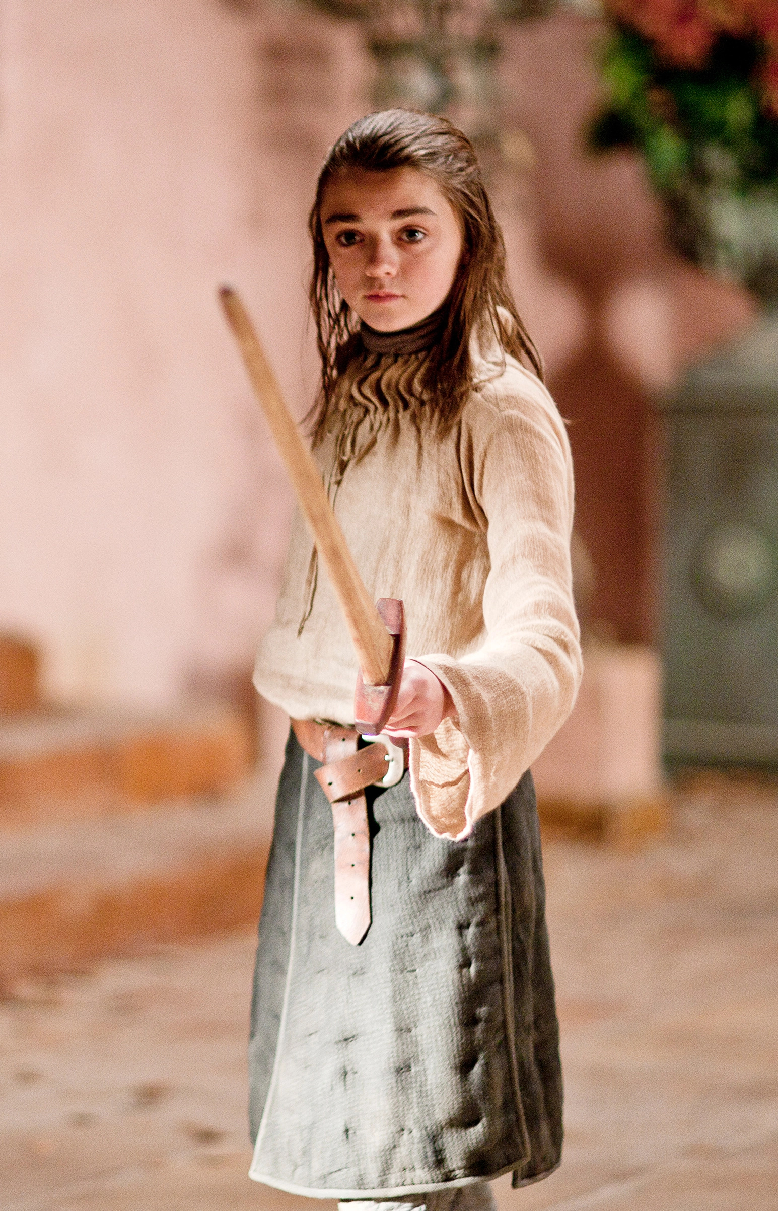 Game of Thrones, Costume evolution, Arya Stark, Photos, 1550x2410 HD Phone