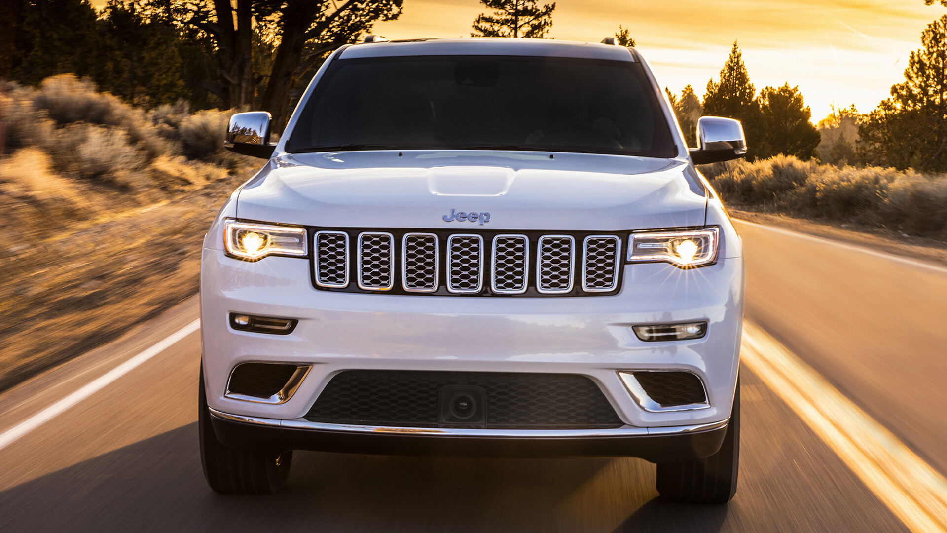 2017 Jeep Grand Cherokee, Luxury meets power, Unforgettable driving experience, Cutting-edge technology, 1920x1080 Full HD Desktop