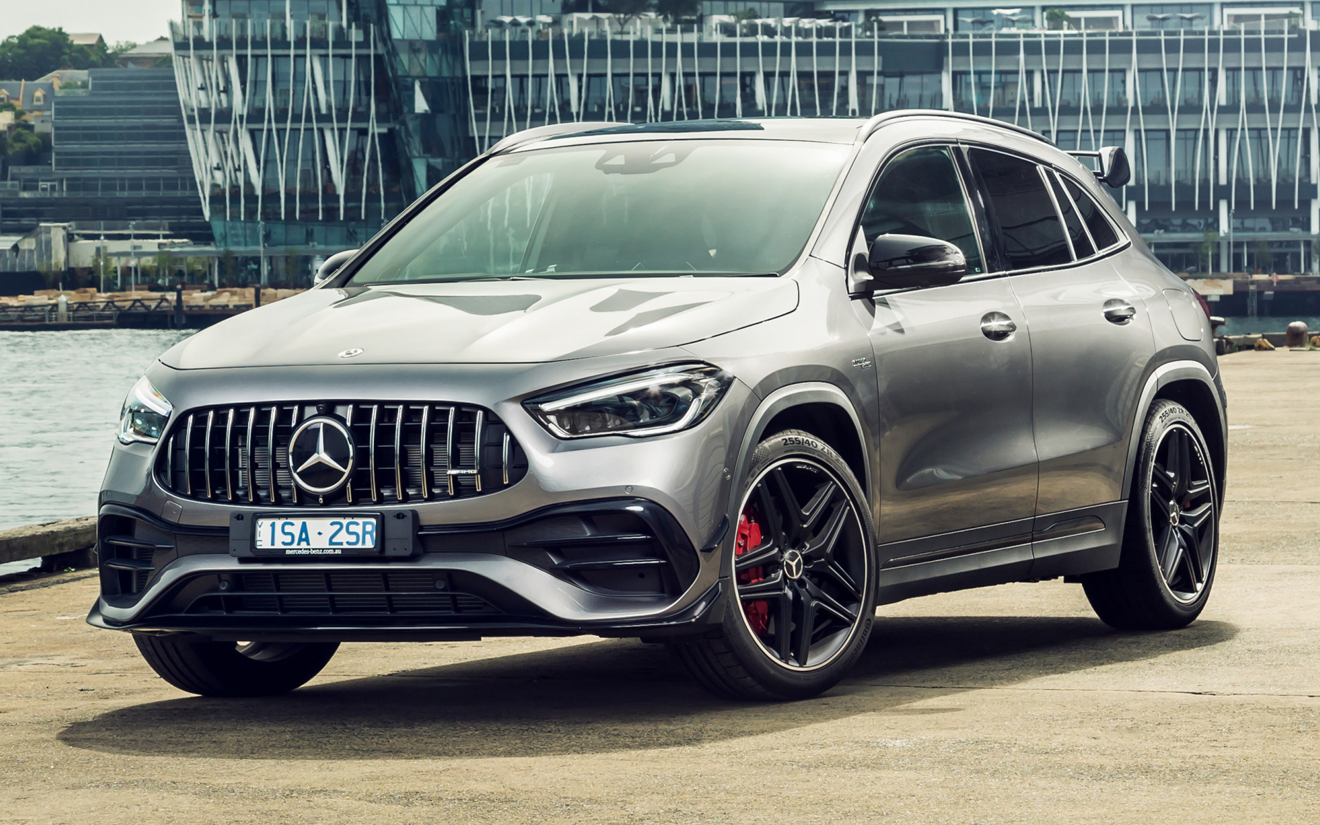 Mercedes-Benz GLA, AMG aerodynamics, Luxurious performance, 1920x1200 HD Desktop