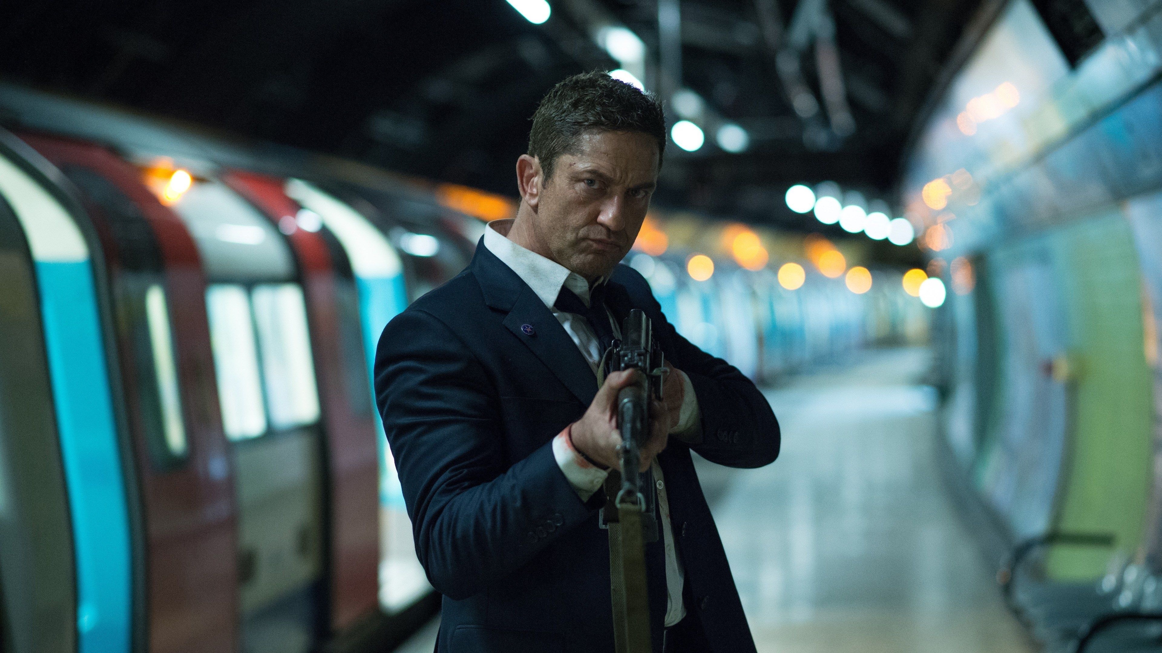 Gerard Butler, London Has Fallen, Bodyguard, 3840x2160 4K Desktop