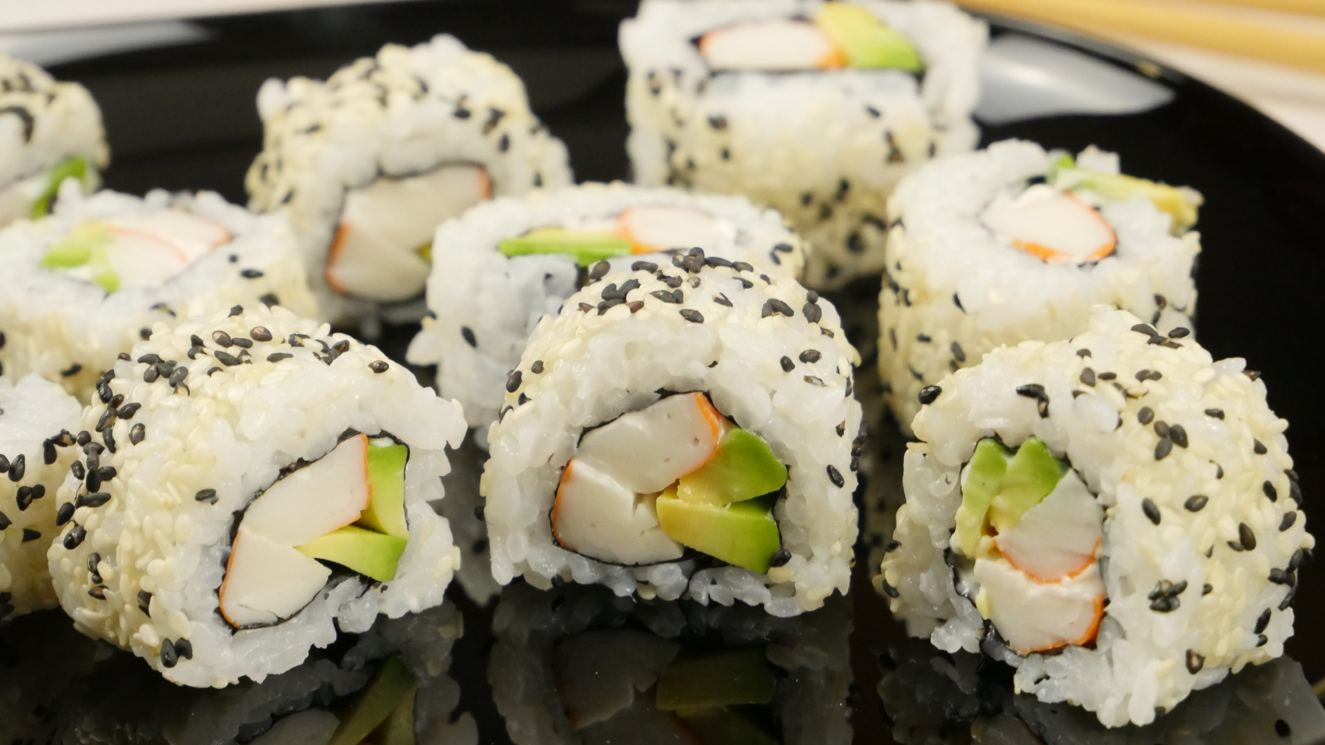 Sushi, California Rolls Recipe, 1920x1080 Full HD Desktop