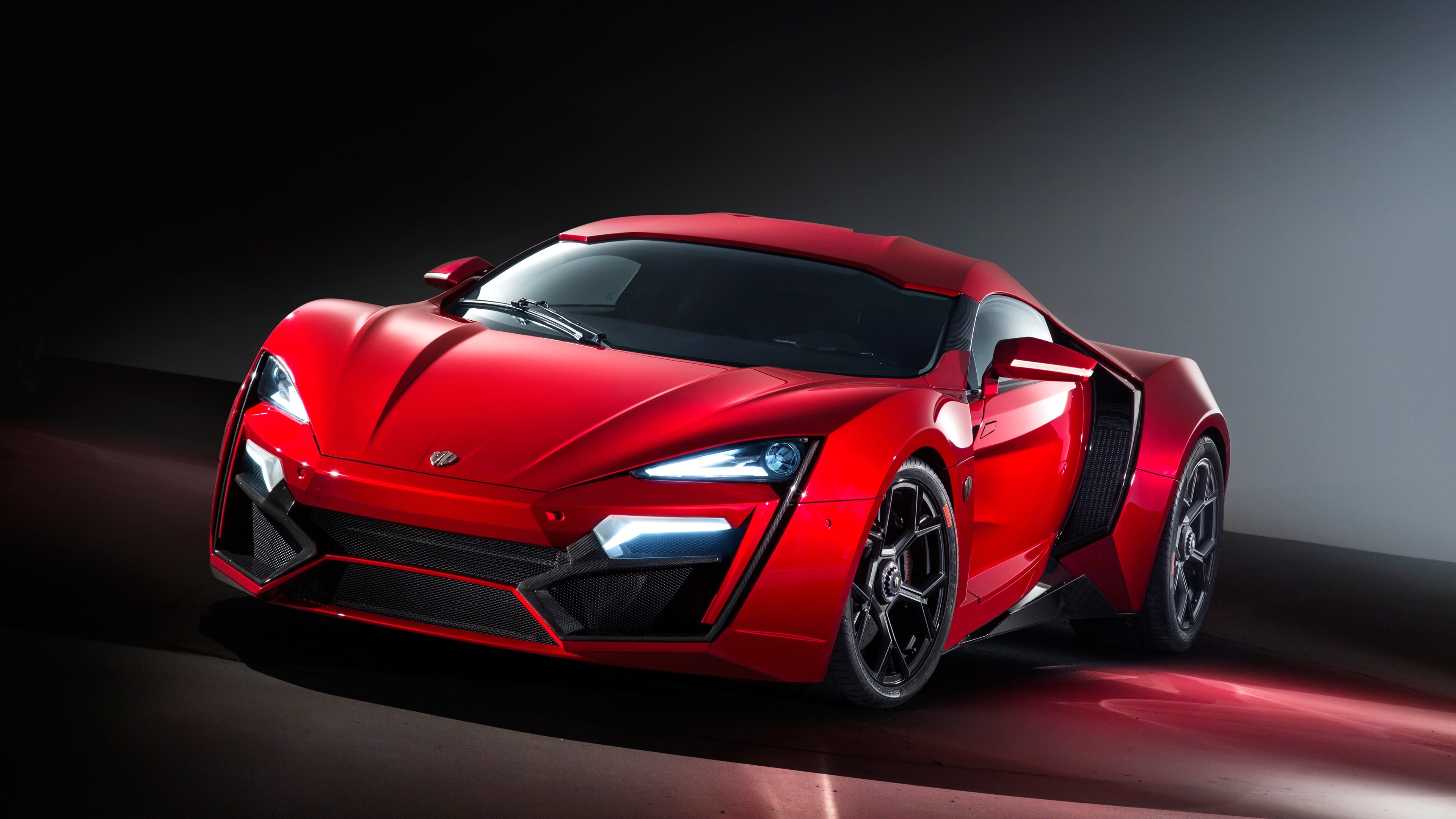 Front View, Lykan HyperSport Wallpaper, 3840x2160 4K Desktop