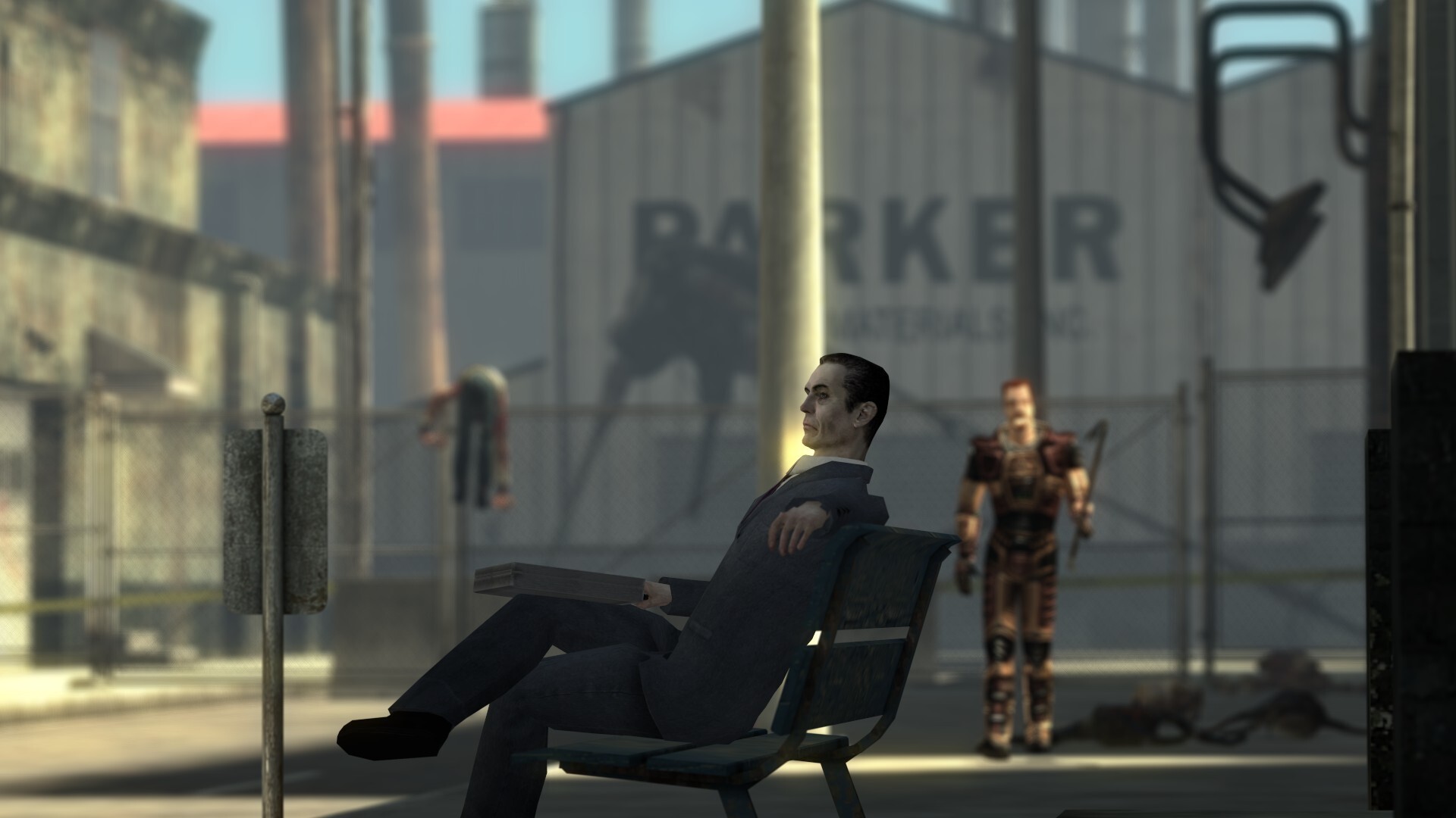 Garry's Mod, gman watching, know your meme, gaming, 1920x1080 Full HD Desktop