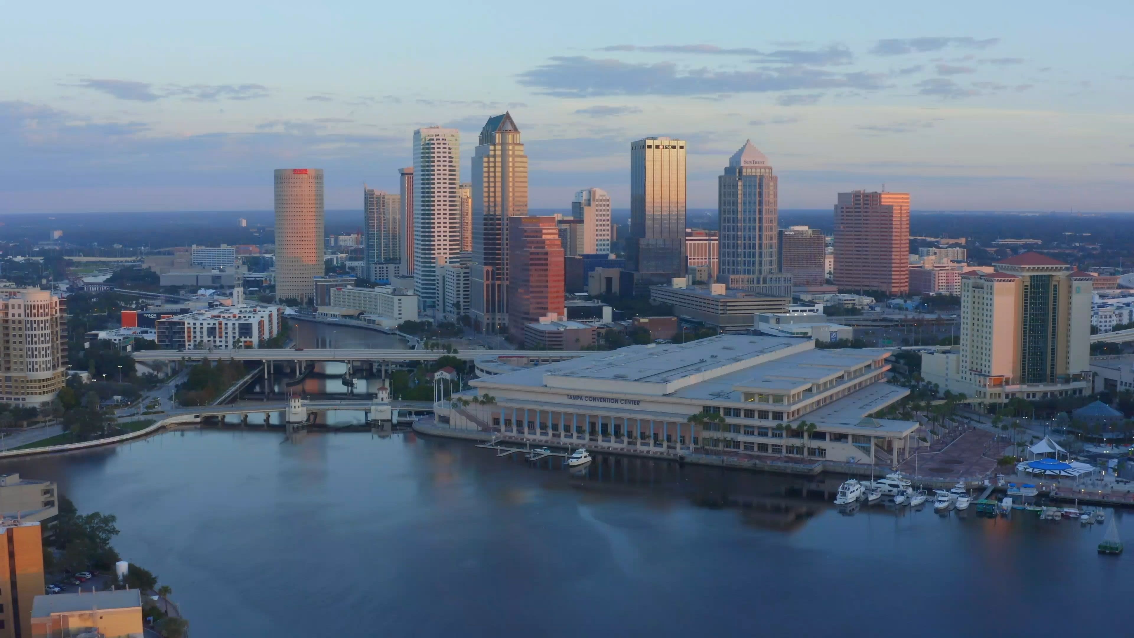 Tampa Skyline, Cultural exploration, 3840x2160 4K Desktop